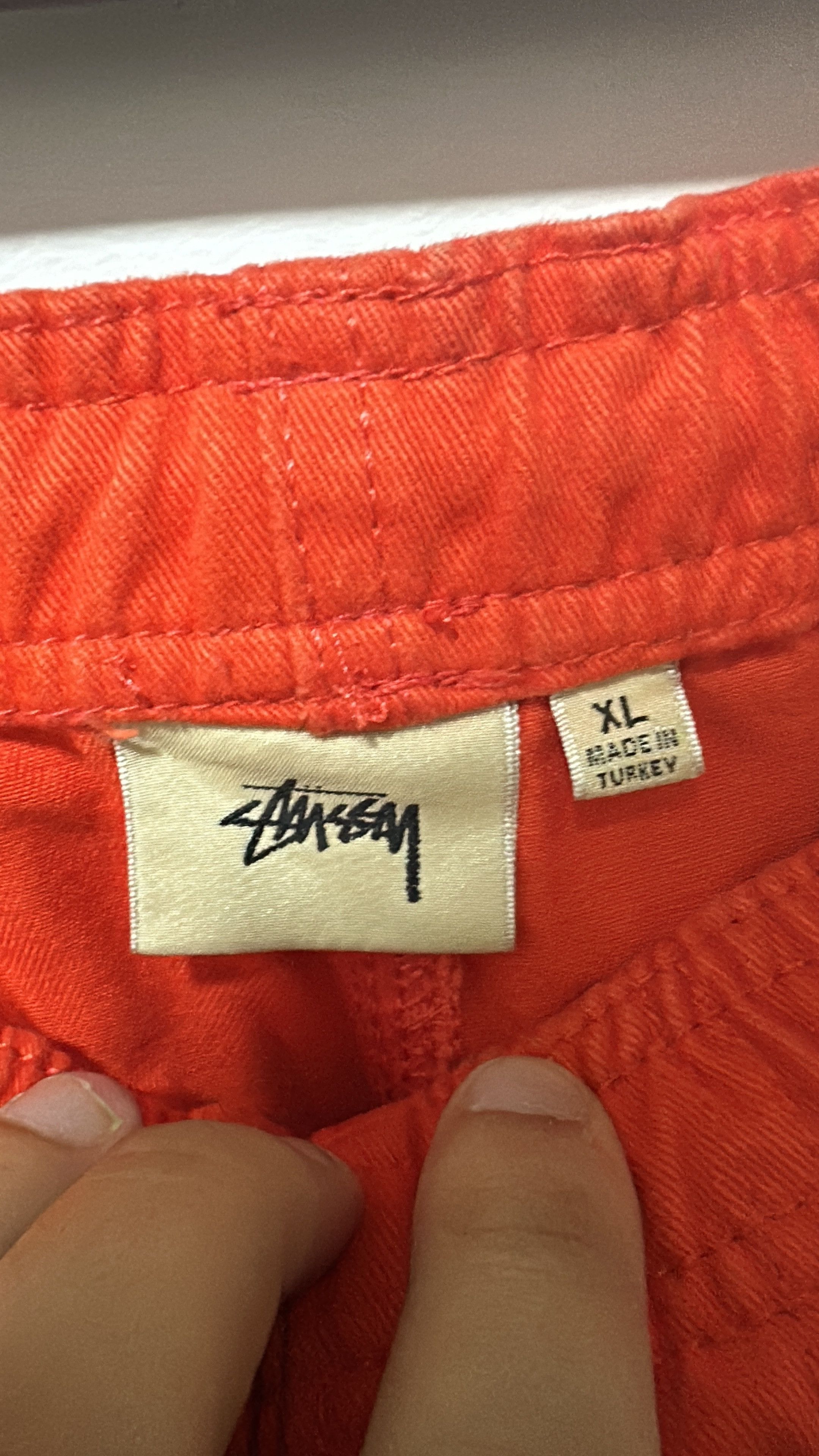 Stussy Stussy Beach Pant Red Size XLarge Size US 36 / EU 52 - 4 Thumbnail