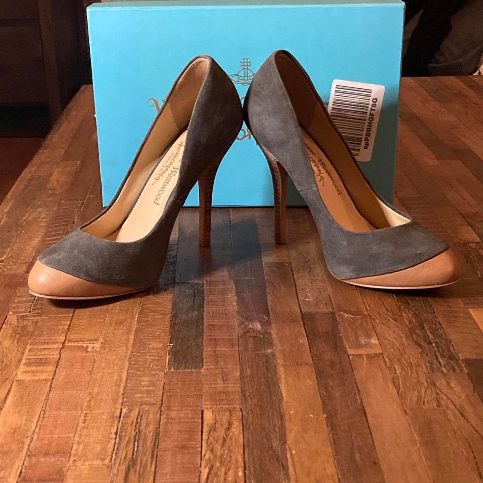Vivienne Westwood Vivienne Westwood Suede & Leather Pumps – Size 38, New w box Size US 7.5 / IT 37.5 - 5 Thumbnail