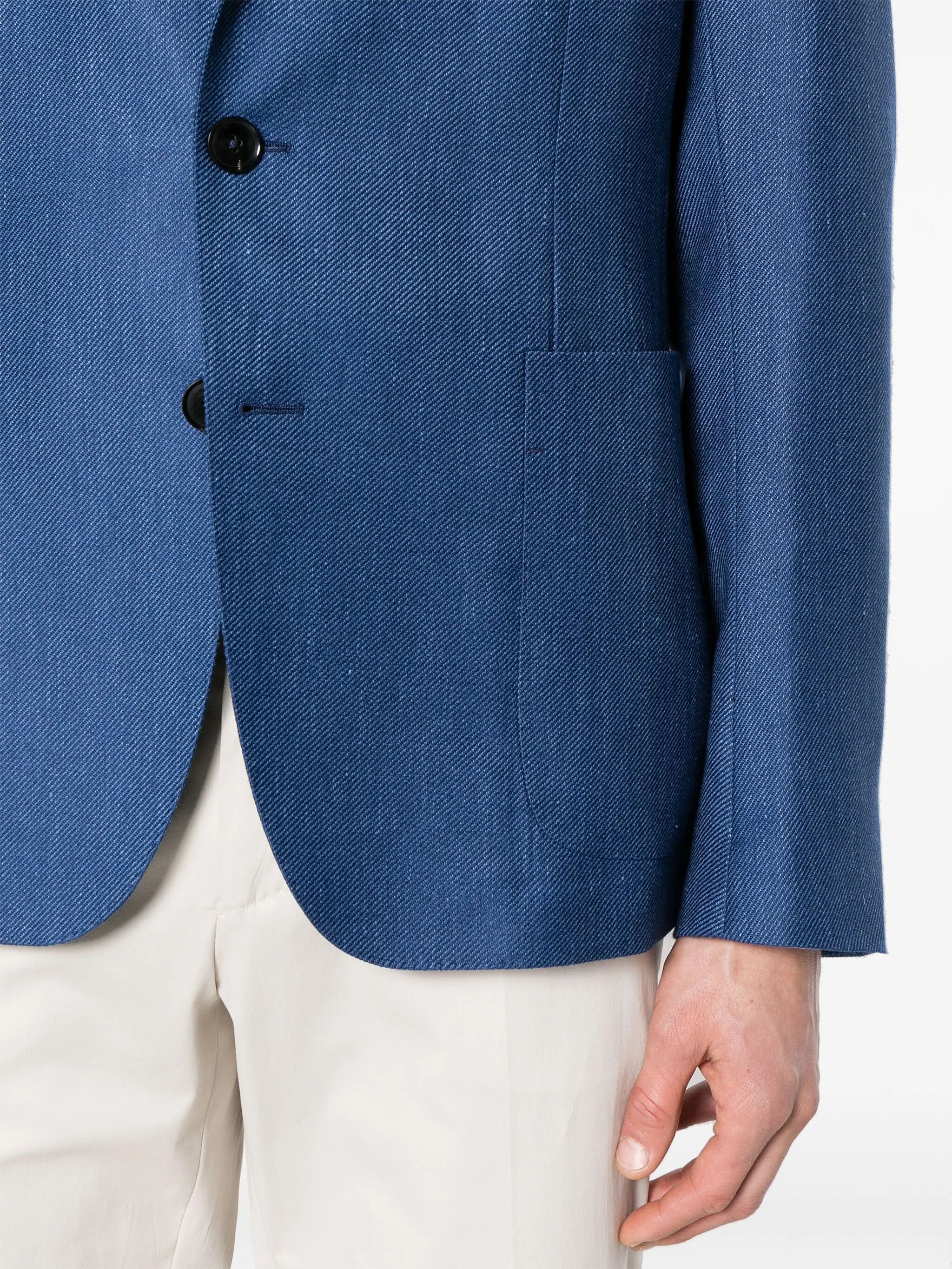 Ermenegildo Zegna o1s1rm0325 R773545A7 Jacket in Navy Blue Size US M / EU 48-50 / 2 - 5 Thumbnail