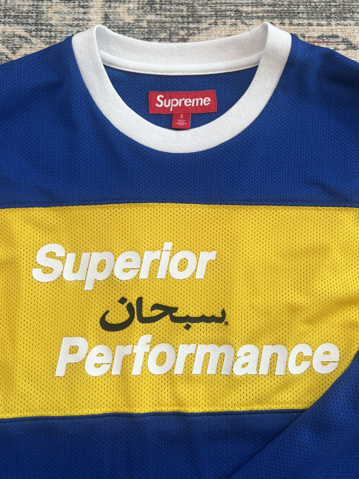 Supreme Supreme Superior Mesh Long Sleeve Tee - Small Size US S / EU 44-46 / 1 - 2 Thumbnail