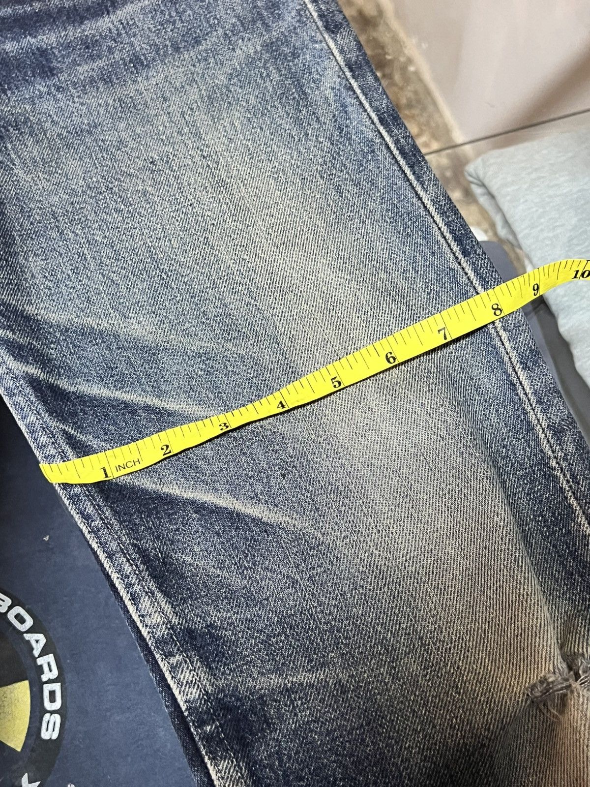 A.P.C. × Japanese Brand A.P.C. Distress Selvedge Denim Size US 30 / EU 46 - 12 Thumbnail