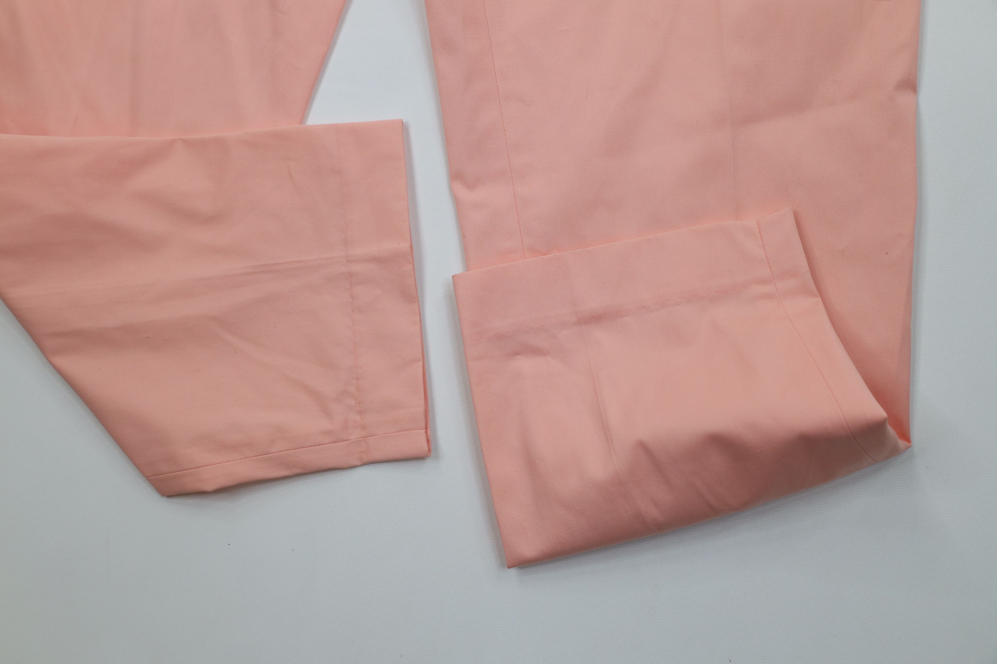 Izod Deadstock Vintage 80s 90s Izod Tennis Golf Chino Pants Pink Size 36" / US 14 / IT 50 - 5 Thumbnail