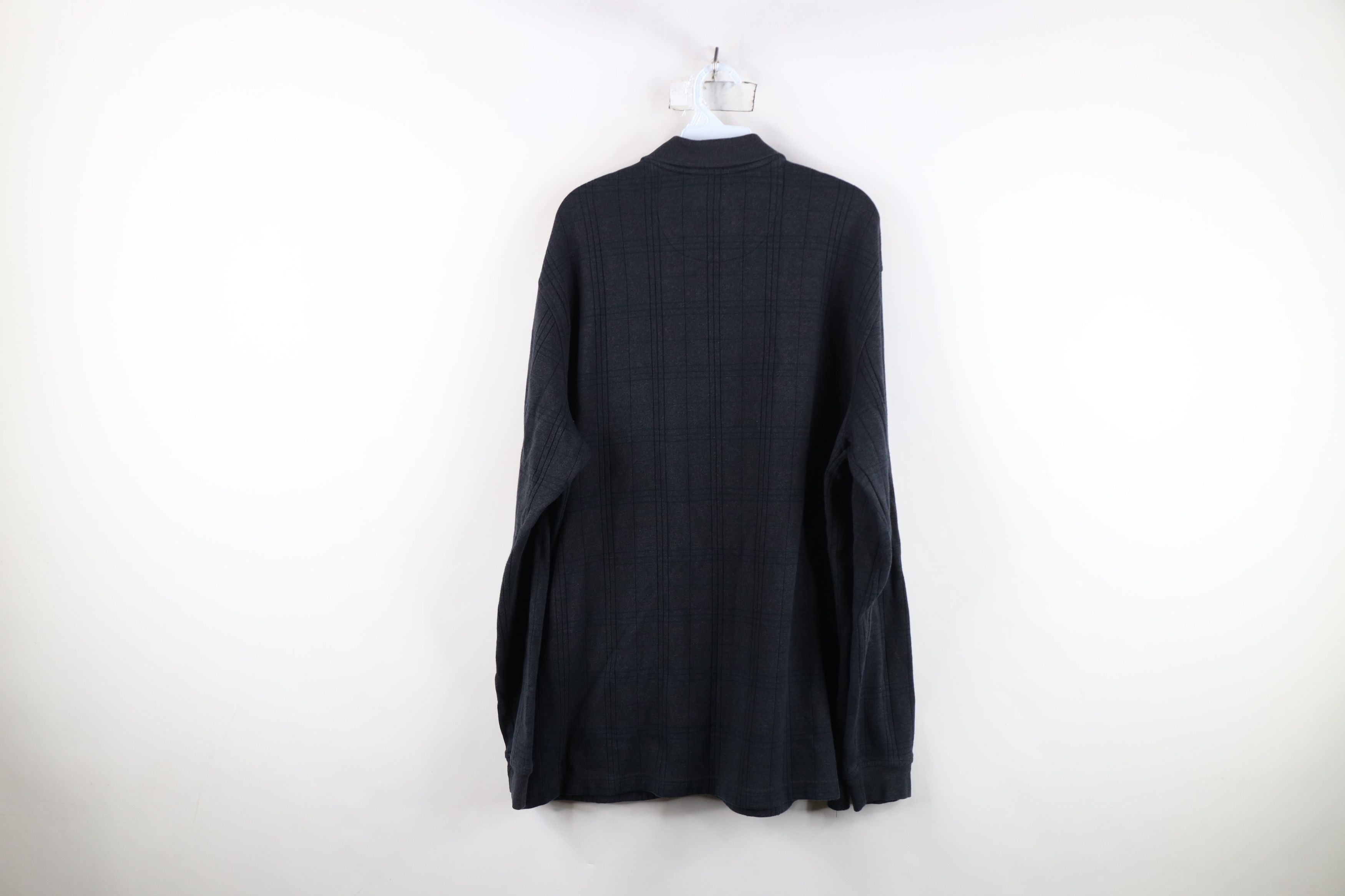 Vintage Vintage 90s Streetwear Heavyweight Long Sleeve Rugby Polo Size US XL / EU 56 / 4 - 9 Thumbnail