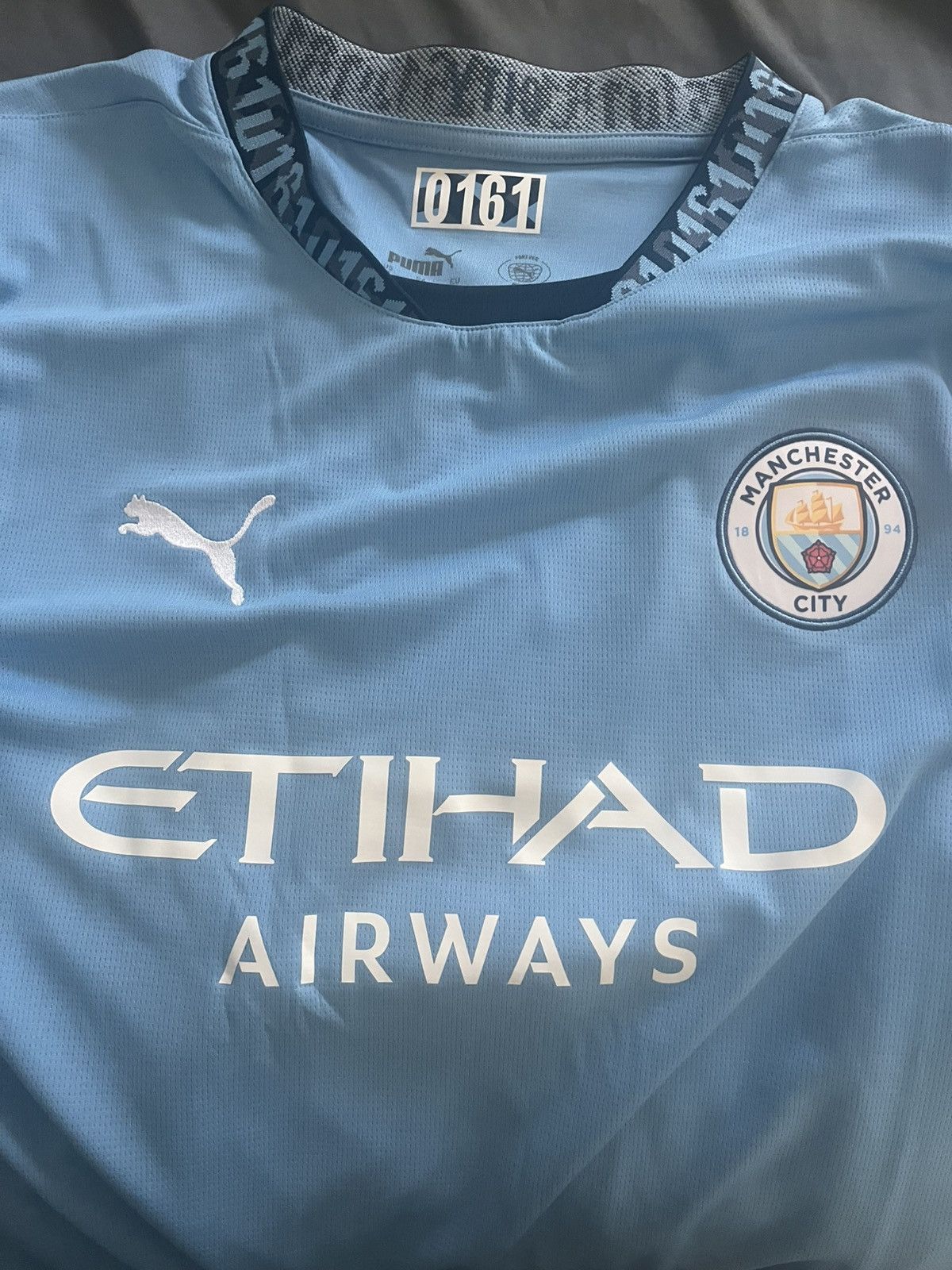 Puma Manchester City Home Jersey Kit Size US XL / EU 56 / 4 - 6 Thumbnail