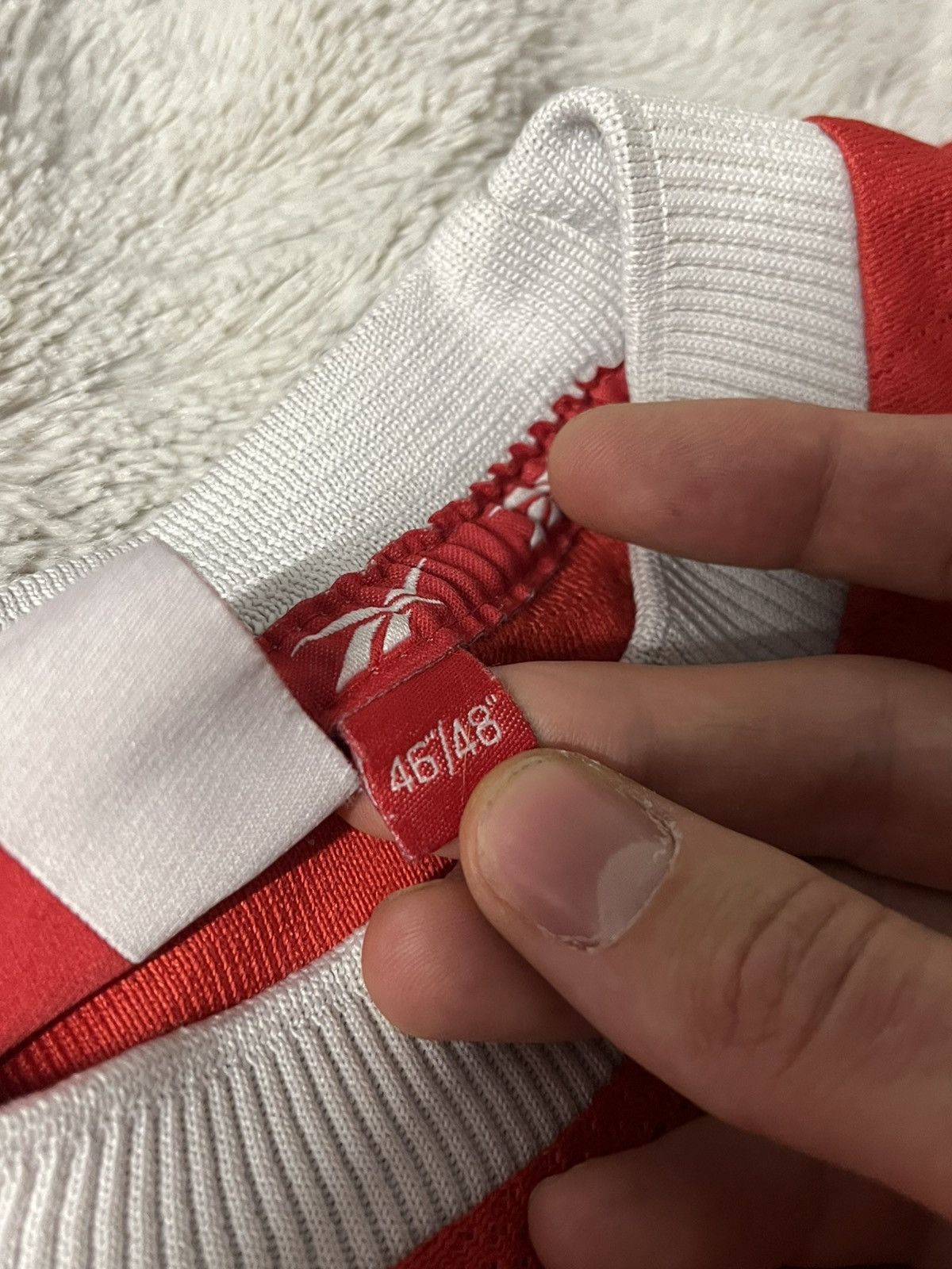 Reebok × Vintage 1998-2000 England Liverpool Home Shirt Size US L / EU 52-54 / 3 - 6 Thumbnail