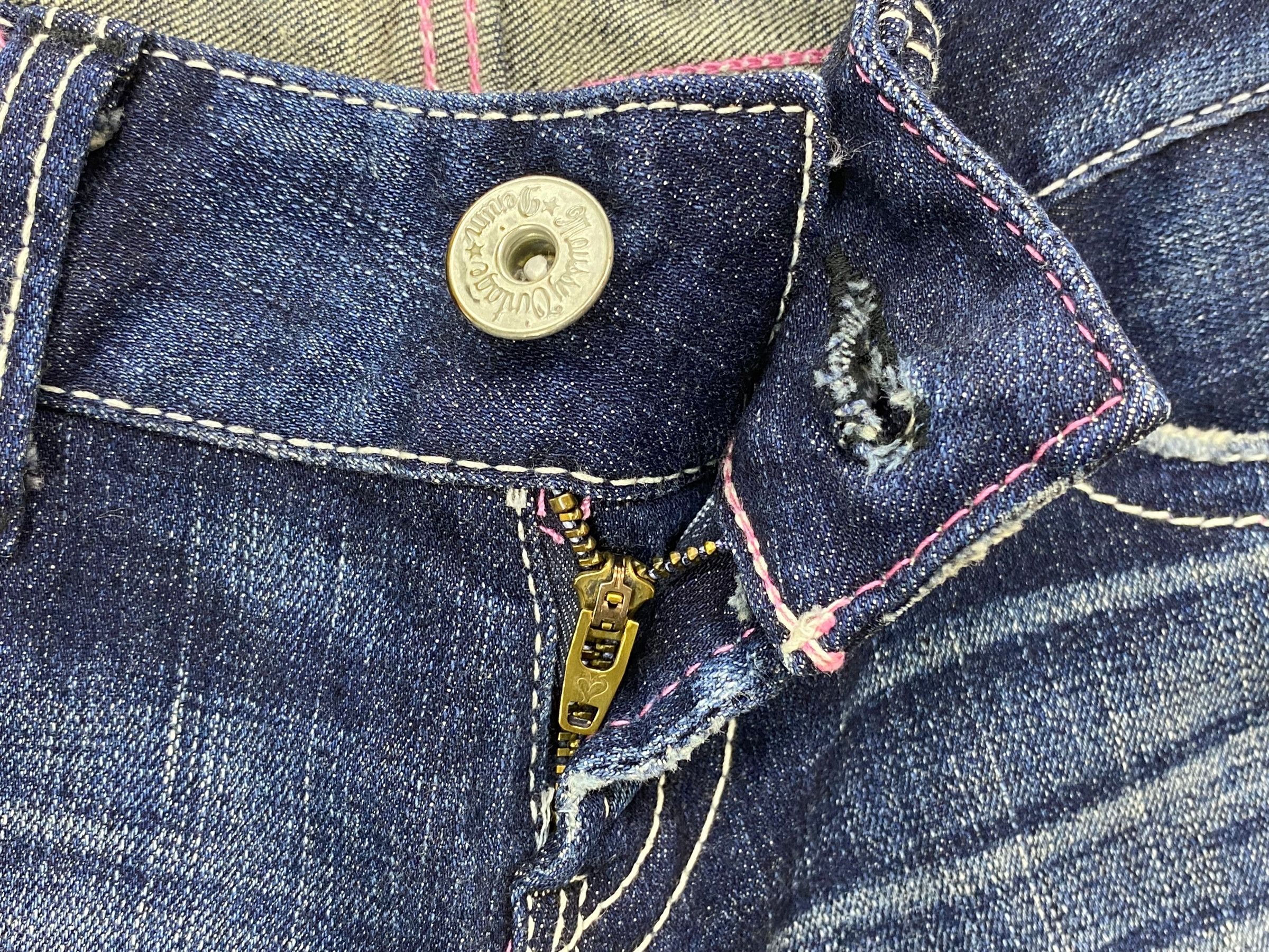 Japanese Brand × MOUSSY Moussy Jeans Skinny Jeans Low Rise Jeans Size 25" / US 0 / IT 36 - 10 Thumbnail