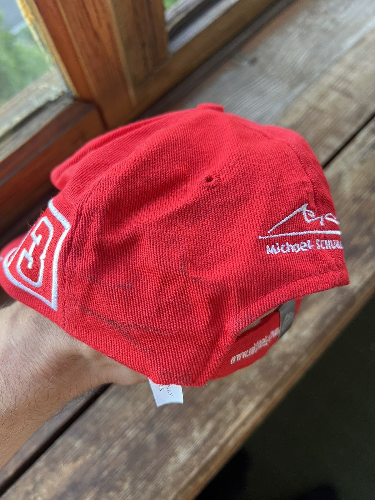 Ferrari Vintage F-1 Ferrari Schumacher Racing Trapper Hat Y2K Size ONE SIZE - 8 Thumbnail