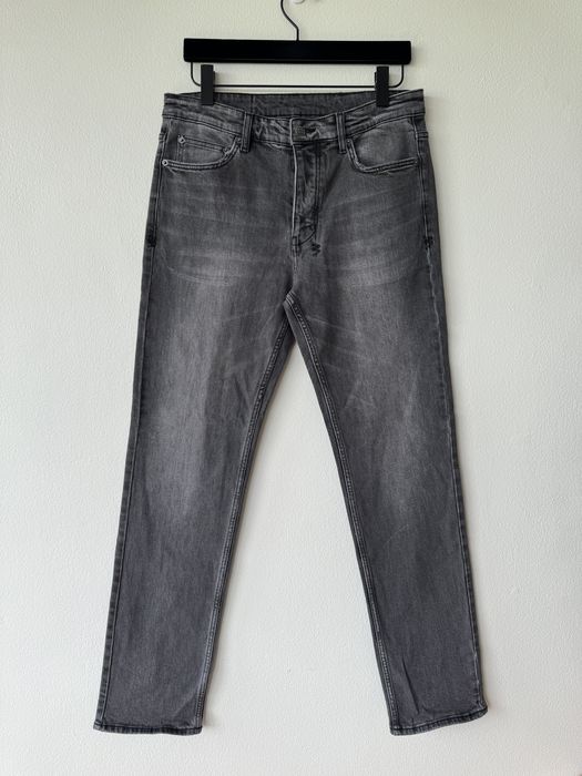 Ksubi jean hazlow 32 small medium grey skar plain no rips | Grailed