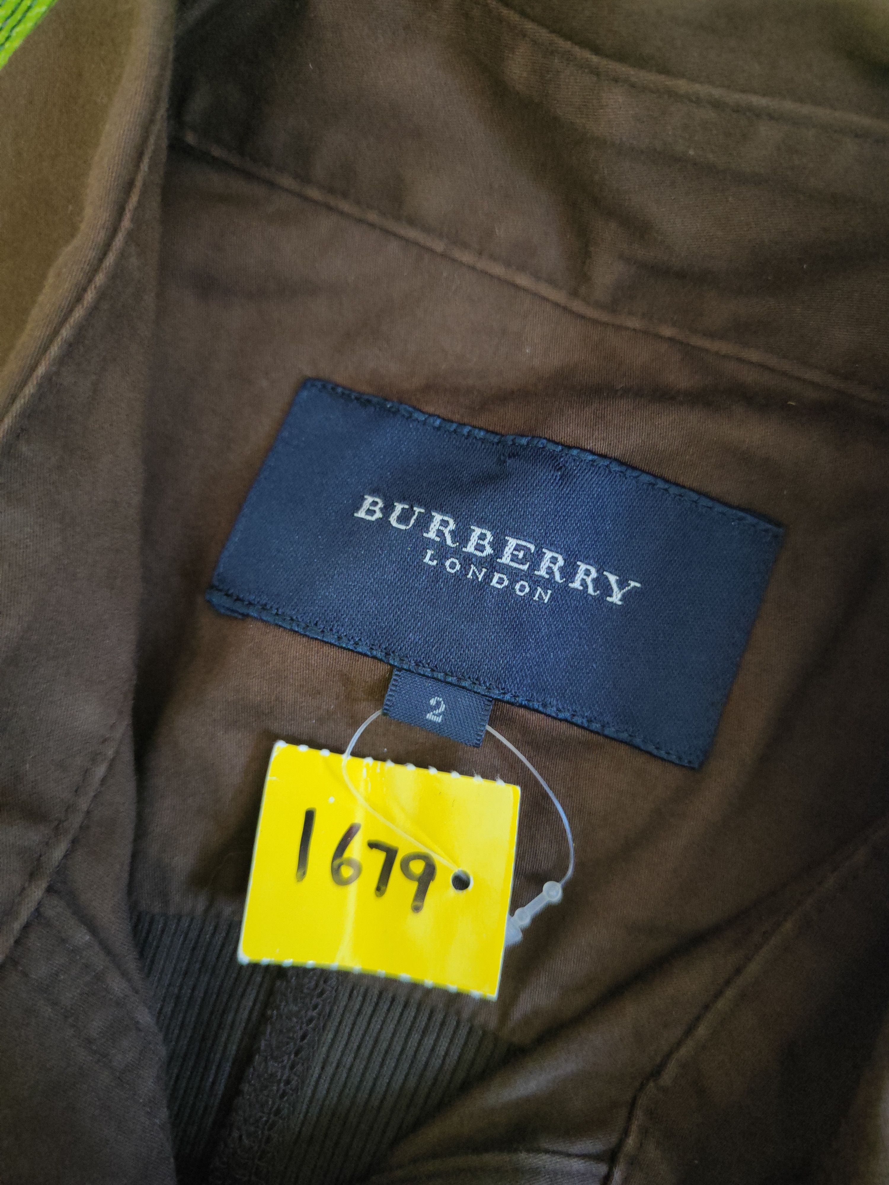 Burberry DL Burberry Brown Button Ups #1679 Size XS / US 0-2 / IT 36-38 - 11 Thumbnail