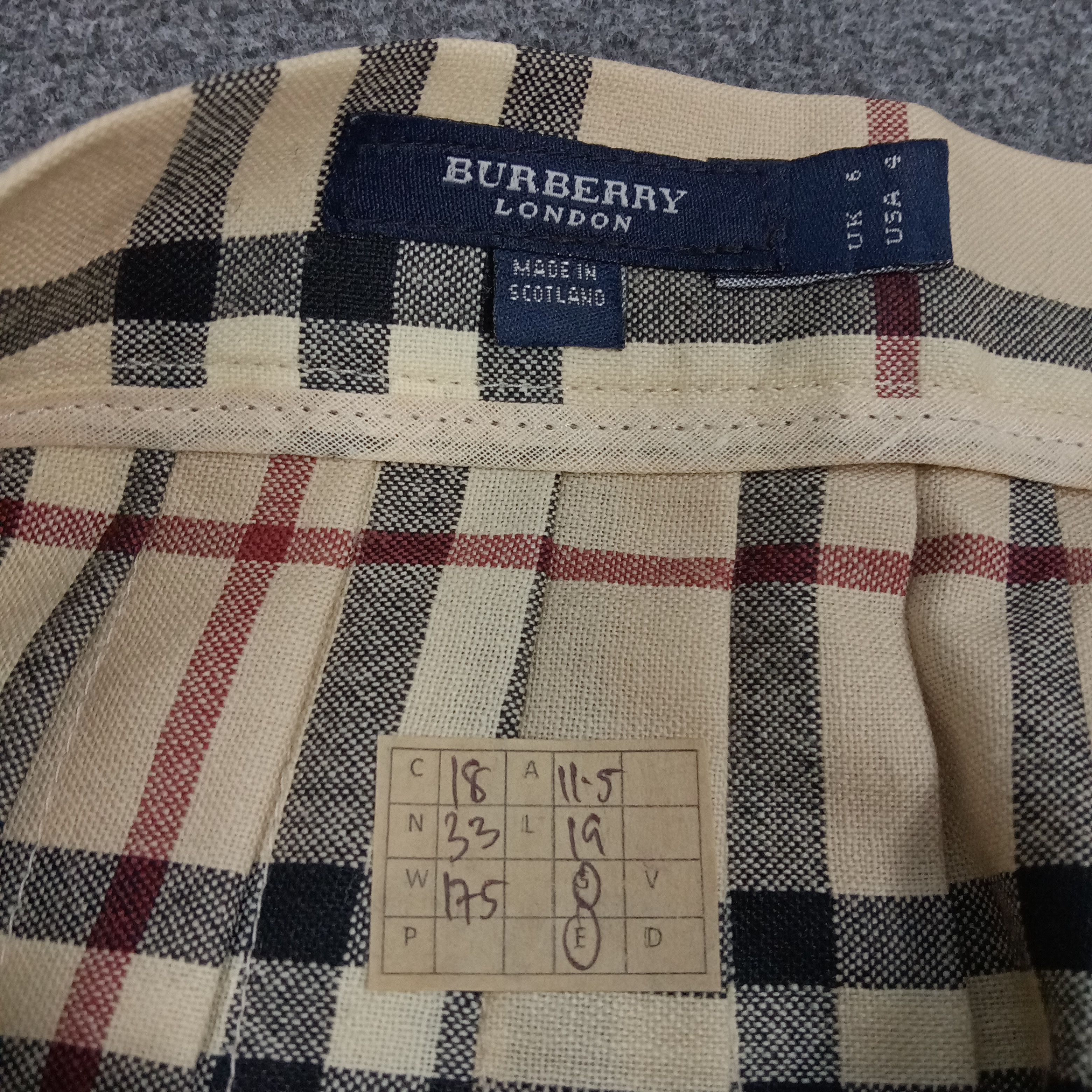 Burberry Burberry London Nova Check Mini Skirts Size 23" - 8 Thumbnail