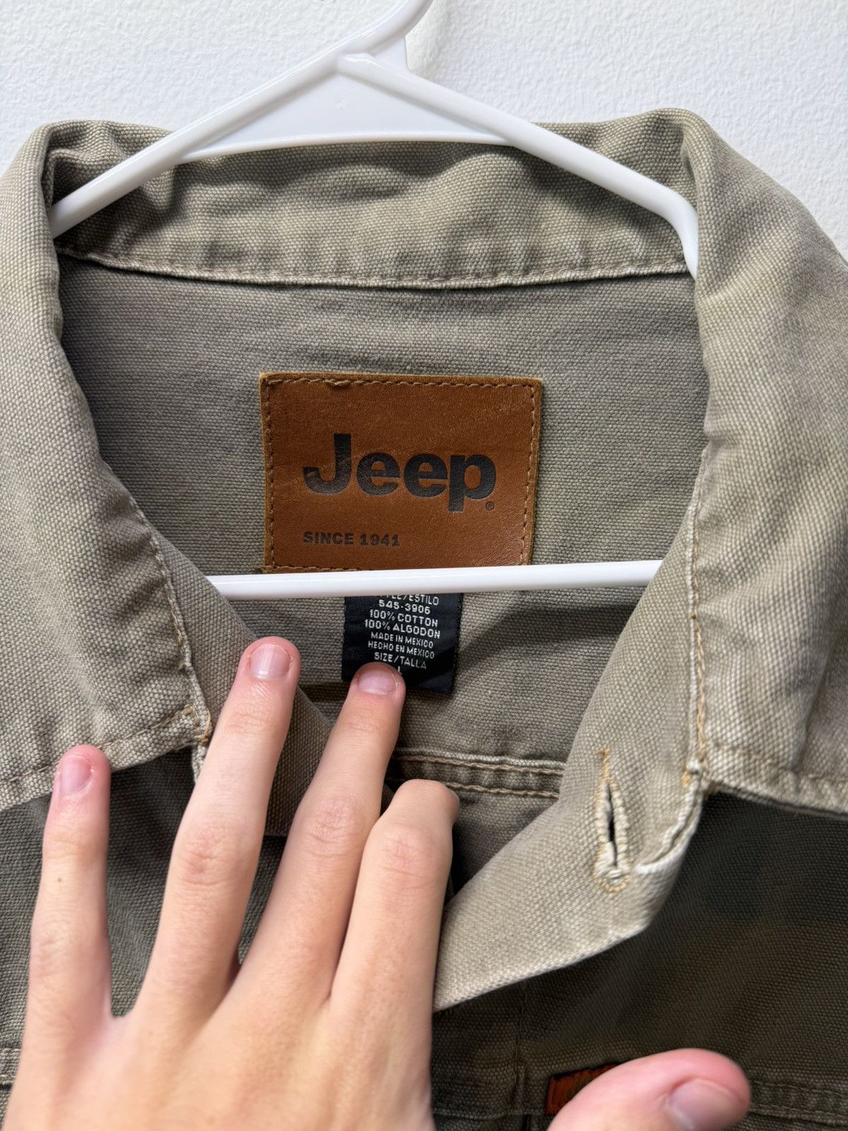 Jeep Jeep teflar denim work jacket Size US L / EU 52-54 / 3 - 2 Thumbnail
