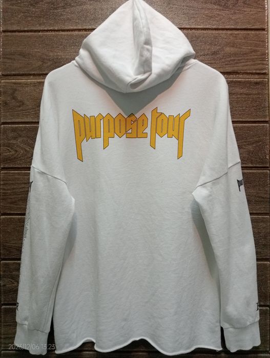 Band Tees Justin Bieber Purpose The World Tour 2017 Hoodie Grailed