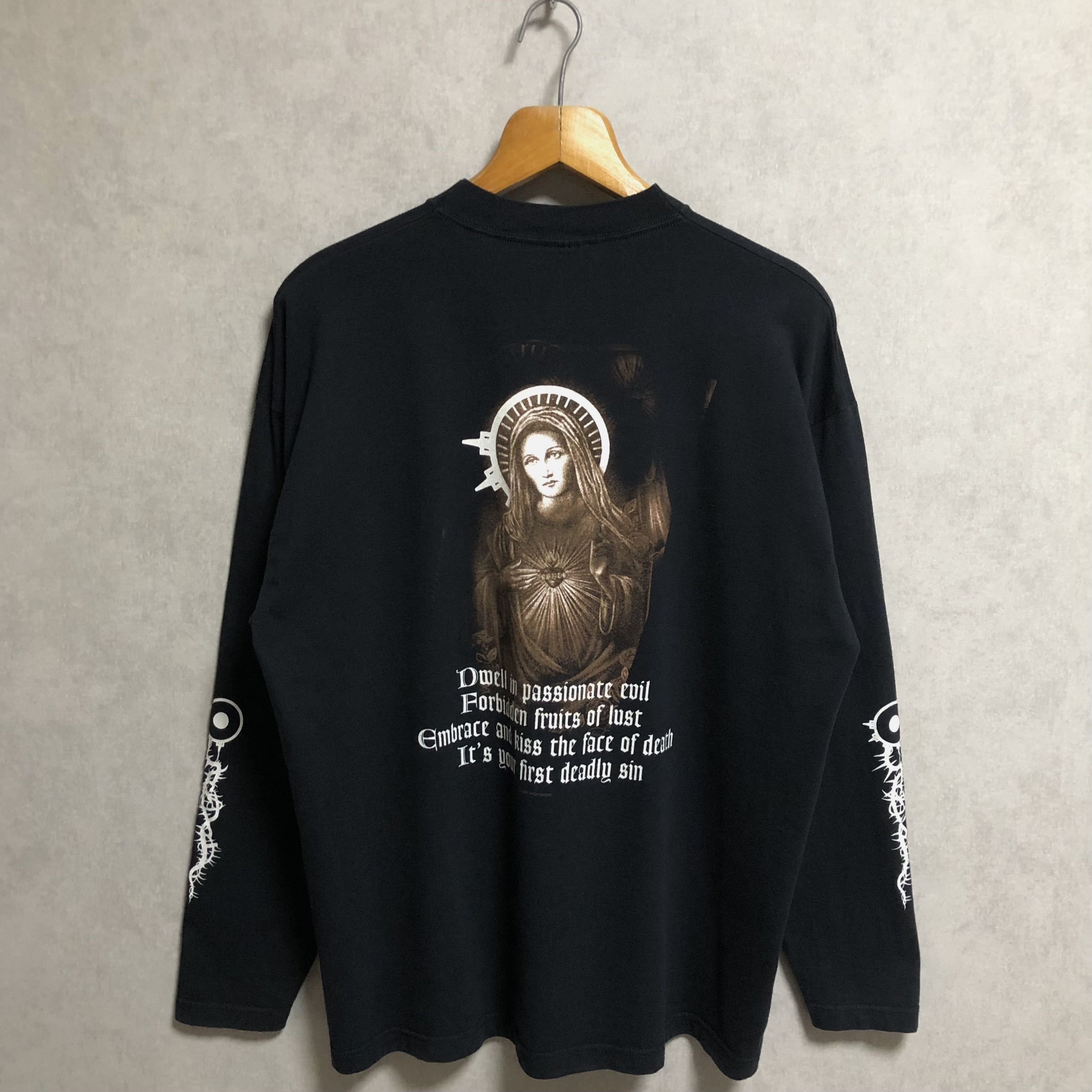 Band Tees 2001 Arch Enemy First Deadly Sin Tour Long Sleeve Tee Size US L / EU 52-54 / 3 - 3 Thumbnail