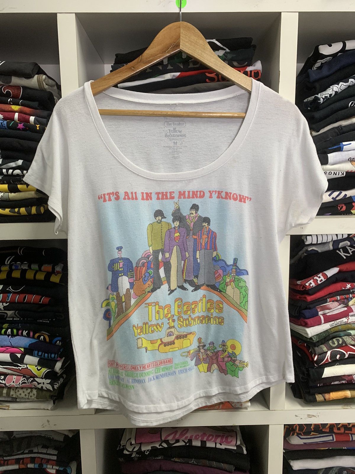 The Beatles & Submarines womens tee