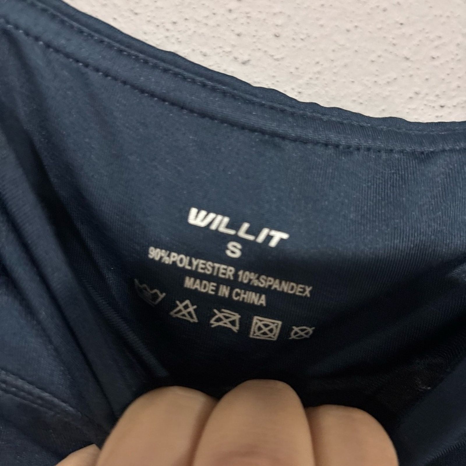 Other Willit Navy Blue Women's Athletic Skort Size 28" / US 6 / IT 42 - 3 Thumbnail