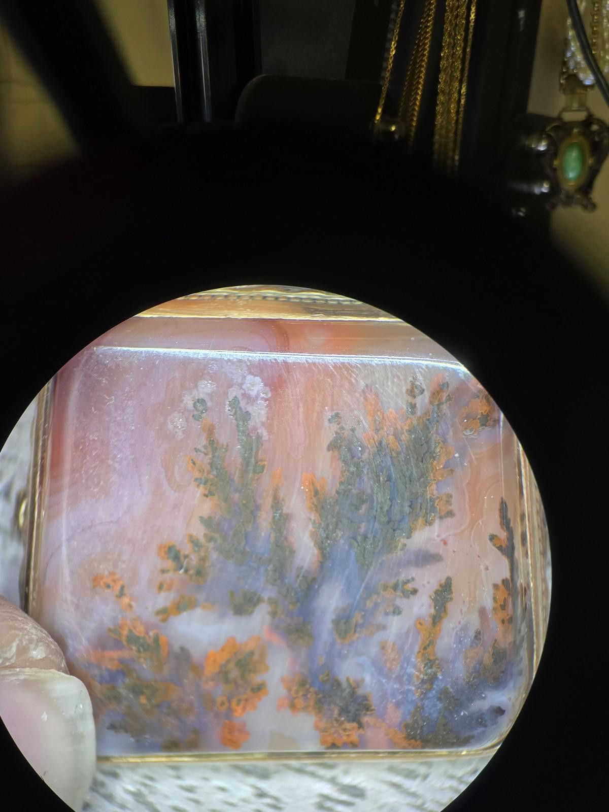 Gianni Valentino Vtg 10K Gold Scenic Dendritic Agate Brooch – Giovanni Apa Size ONE SIZE - 5 Thumbnail