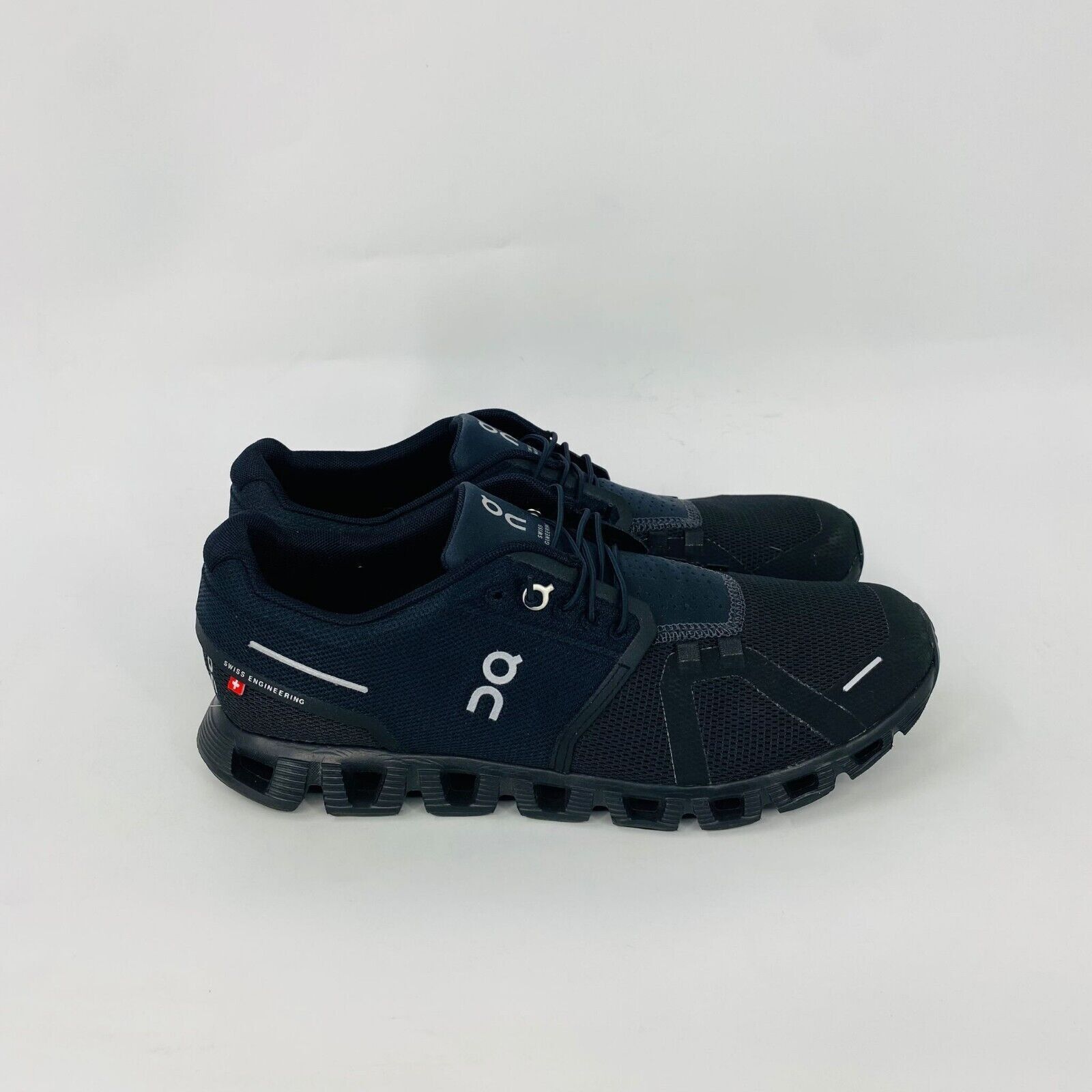 On CLOUD 5 MENS BLACK COMFORTABLE LIGHT RUNNING SHOES SIZE 9D Size US 9 / IT 39 - 1 Thumbnail