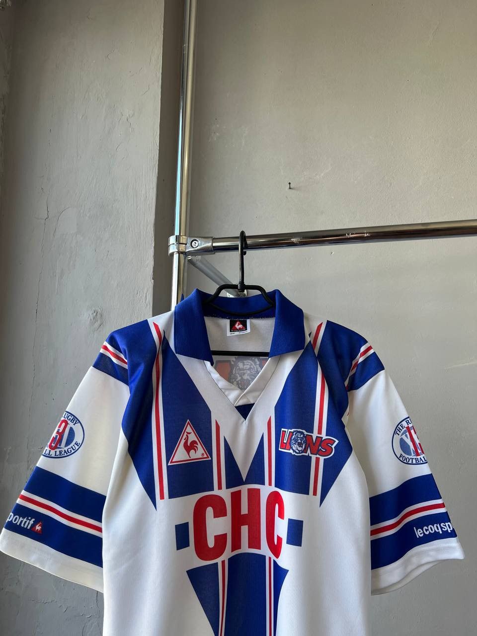 Vintage RARE 90’S SWINTON LIONS LE COQ SPORTIF RUGBY SHIRT JERSEY M Size US M / EU 48-50 / 2 - 3 Thumbnail