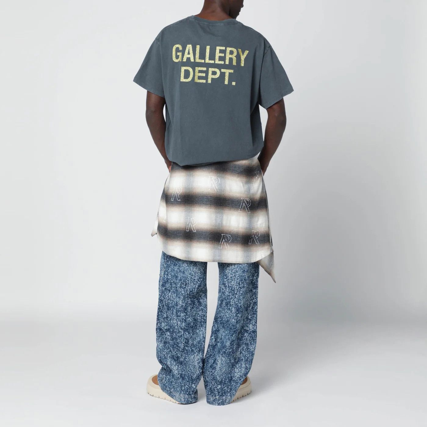 Gallery Dept. o1d2blof0426 Short Sleeve T-Shirt in Black Size US XXL / EU 58 / 5 - 2 Thumbnail