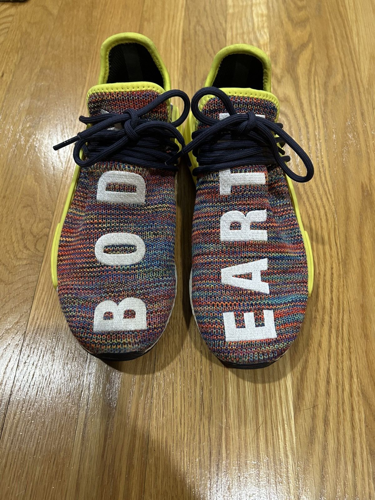 Adidas × Pharrell Adidas Human Race NMD Pharrell Multi-Color Size US 8.5 / EU 41-42 - 1 Thumbnail