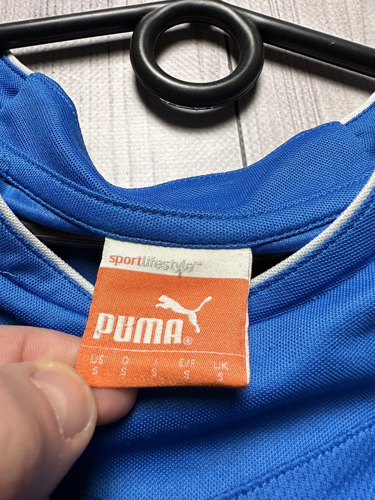 Puma × Vintage Vintage New Castle United soccer jersey size S blue Size US S / EU 44-46 / 1 - 6 Thumbnail