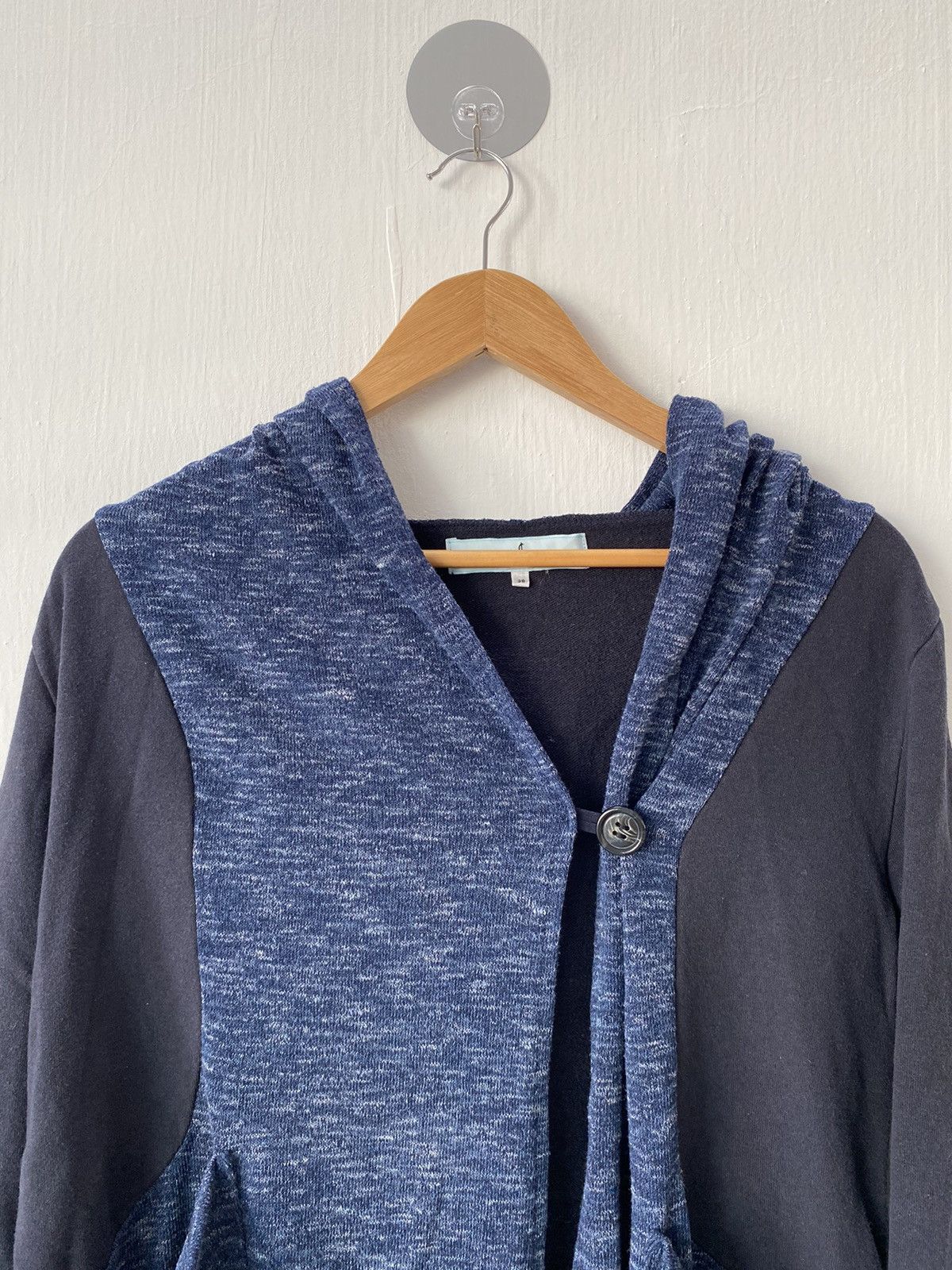 Japanese Brand Japanese Brand Hooded Cardigan Size M / US 6-8 / IT 42-44 - 2 Thumbnail