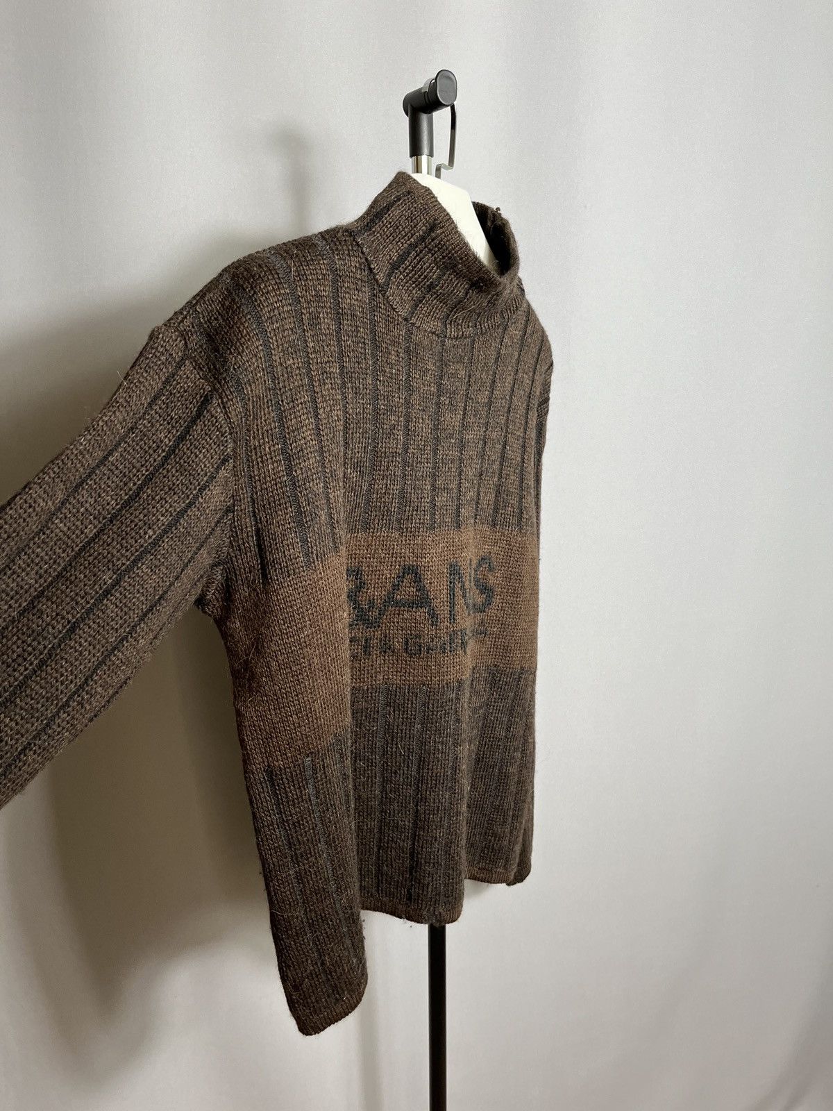 Dolce & Gabbana vintage j&ans dolce gabbana wool mens sweater knit brown Size US L / EU 52-54 / 3 - 4 Thumbnail