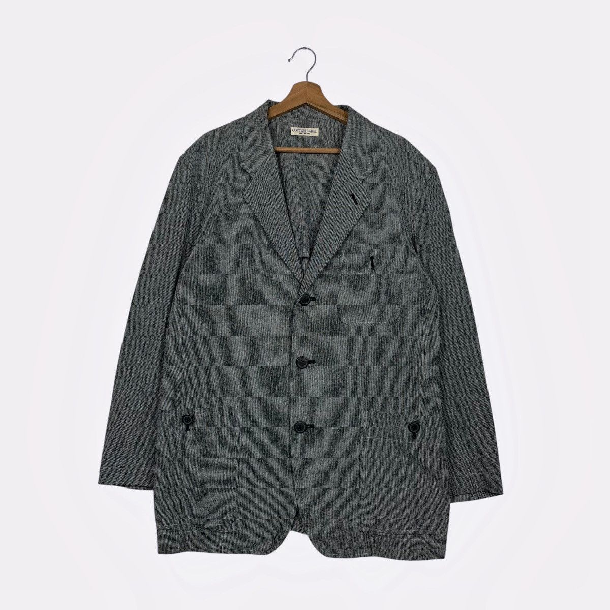 Issey Miyake Issey Miyake Cotton Label Casual Jacket Size US L / EU 52-54 / 3 - 1 Thumbnail
