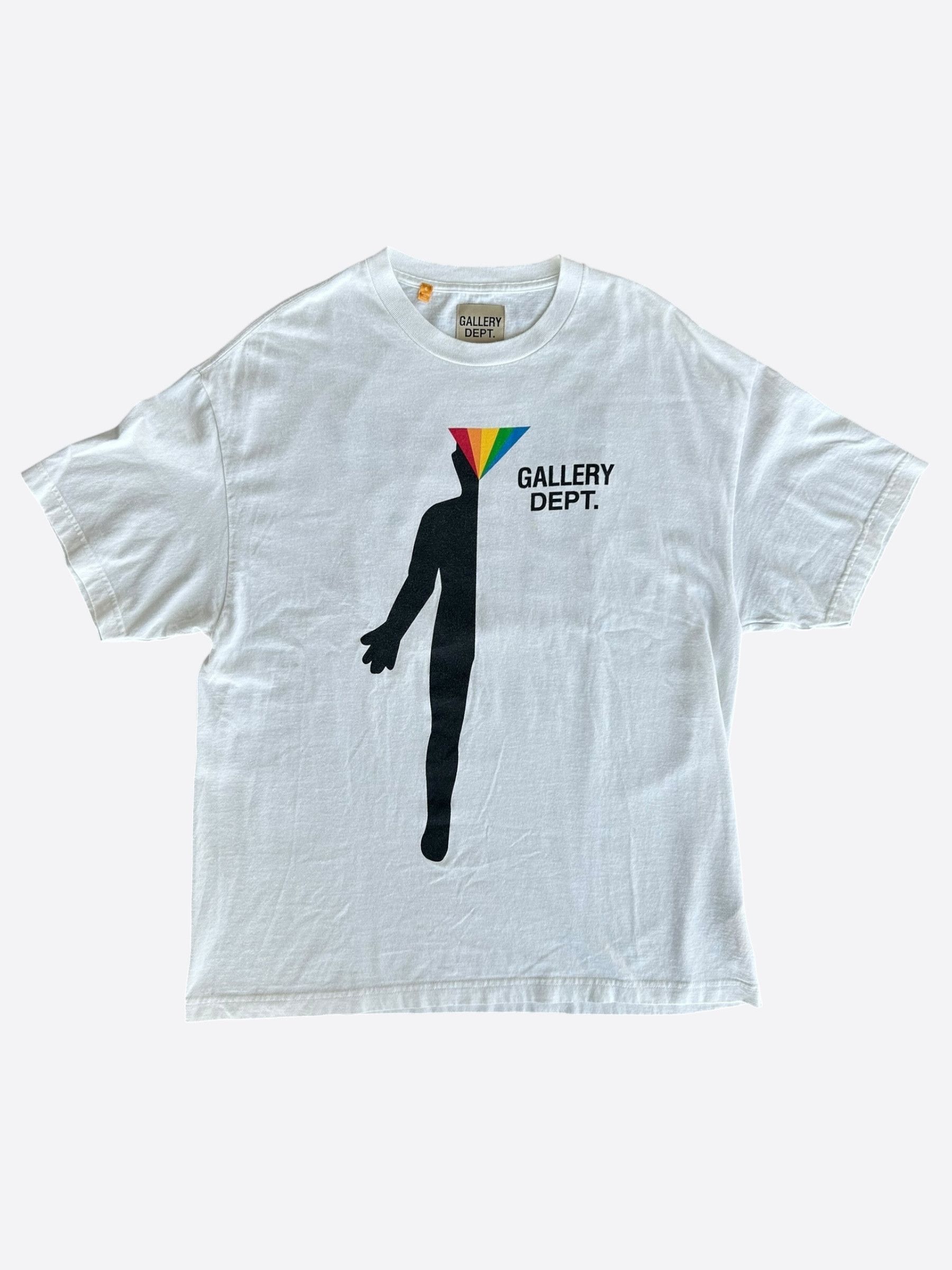 【GALLERY DEPT.】WHATS NEXT Gallery Dept. What's Next Graphic Print T-Shirt - Neutrals T