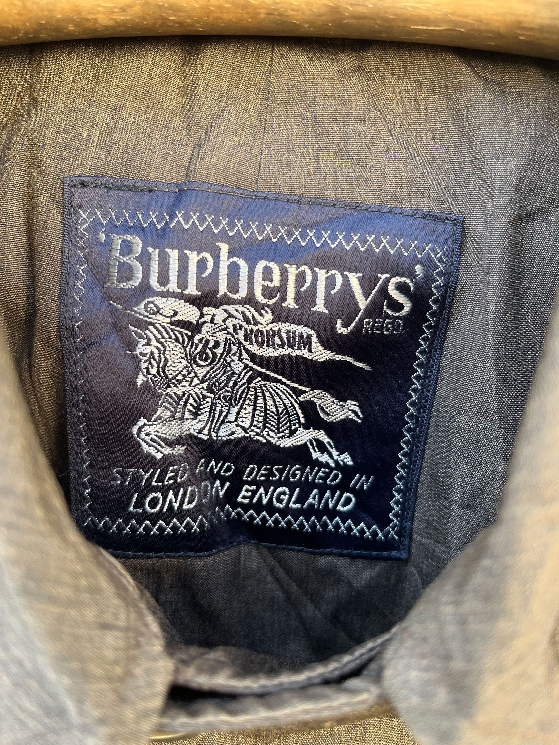 Burberry × Designer Vintage Burberrry's Long Coat Jacket Size US S / EU 44-46 / 1 - 2 Thumbnail