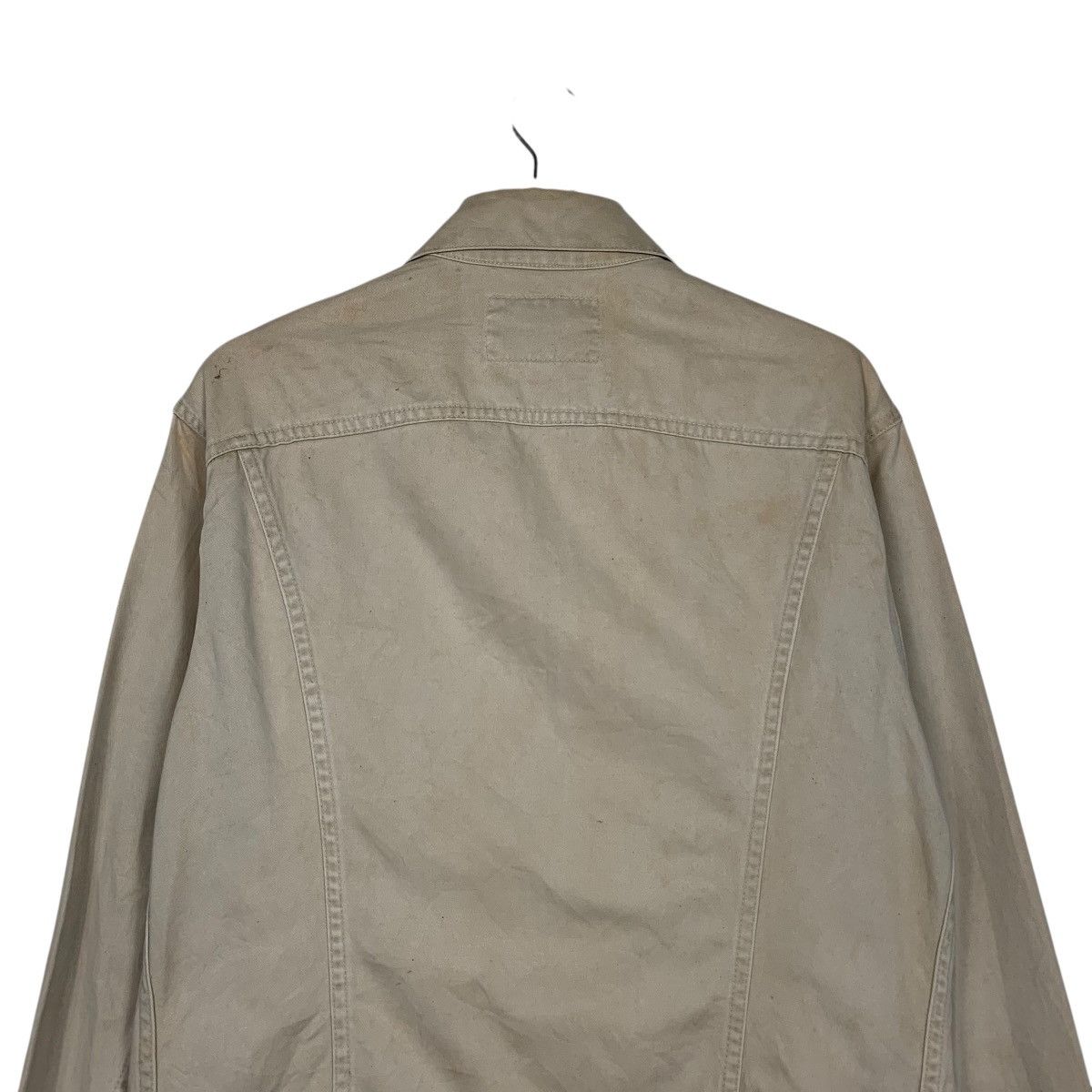 Levi's White Levis Trucker Jacket Size US S / EU 44-46 / 1 - 8 Thumbnail