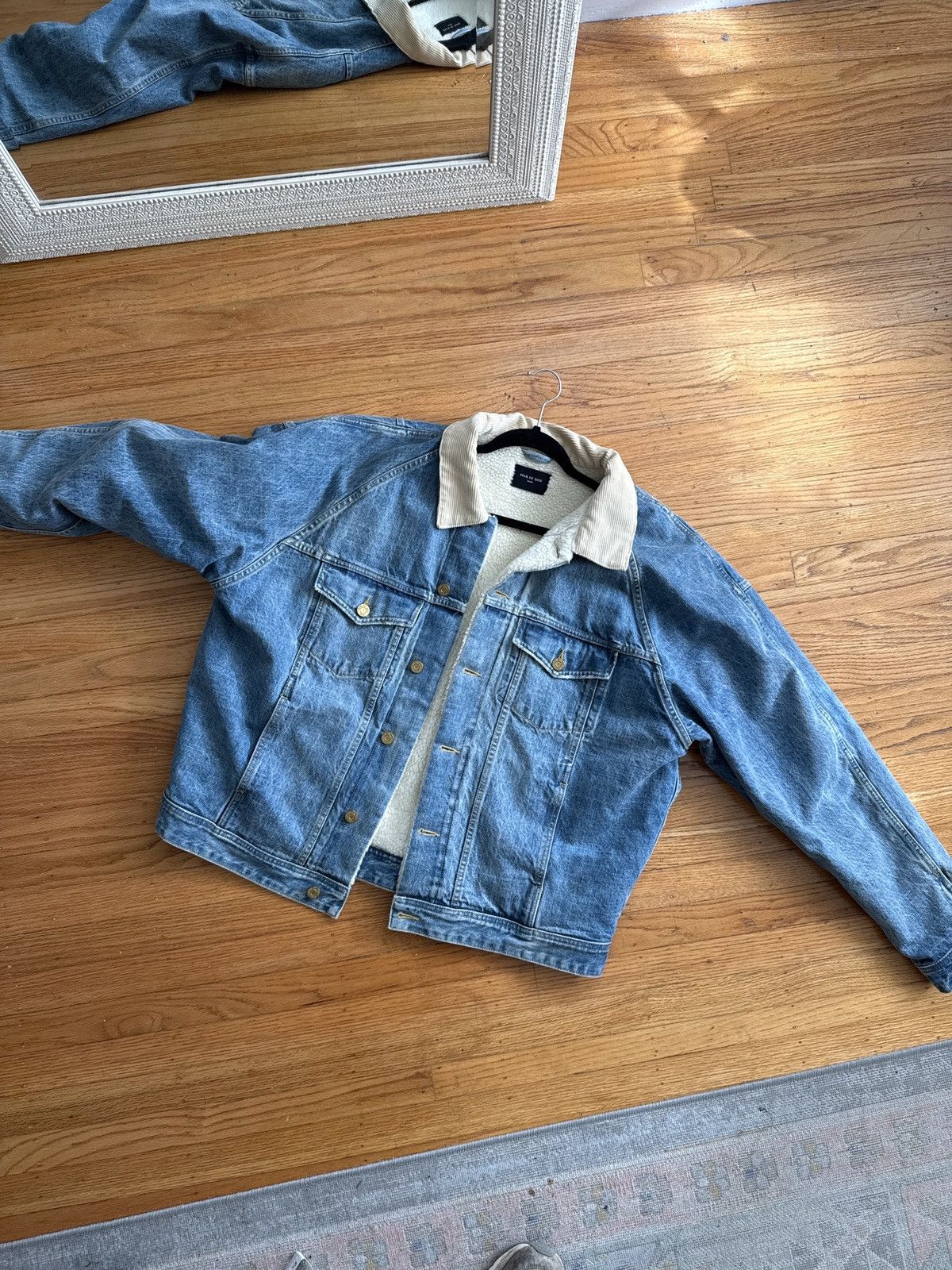 Fear Of God sherpa denim jacket