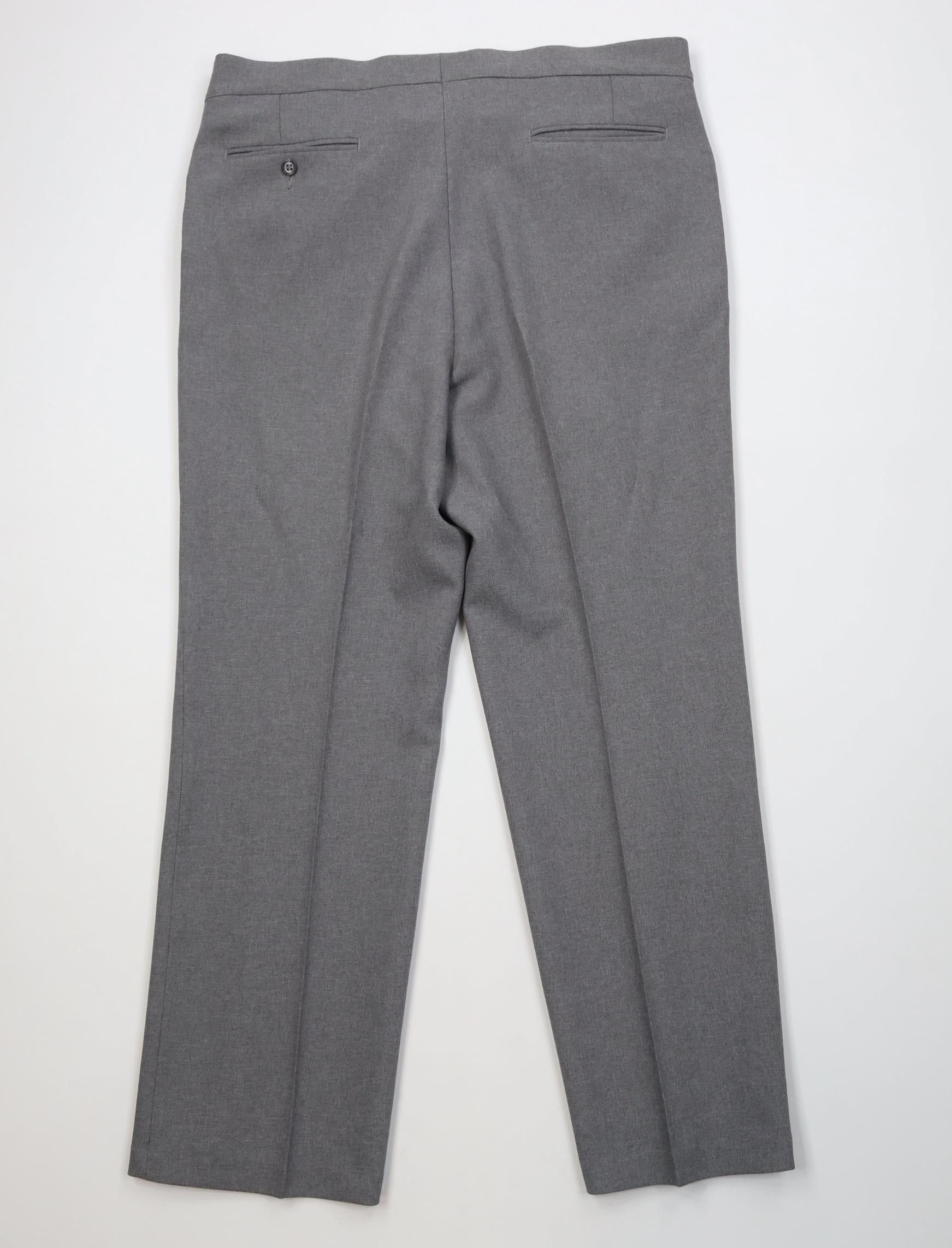 Vintage Vintage 70s Streetwear Wide Leg Chino Pants Trousers Gray Size US 38 / EU 54 - 9 Thumbnail