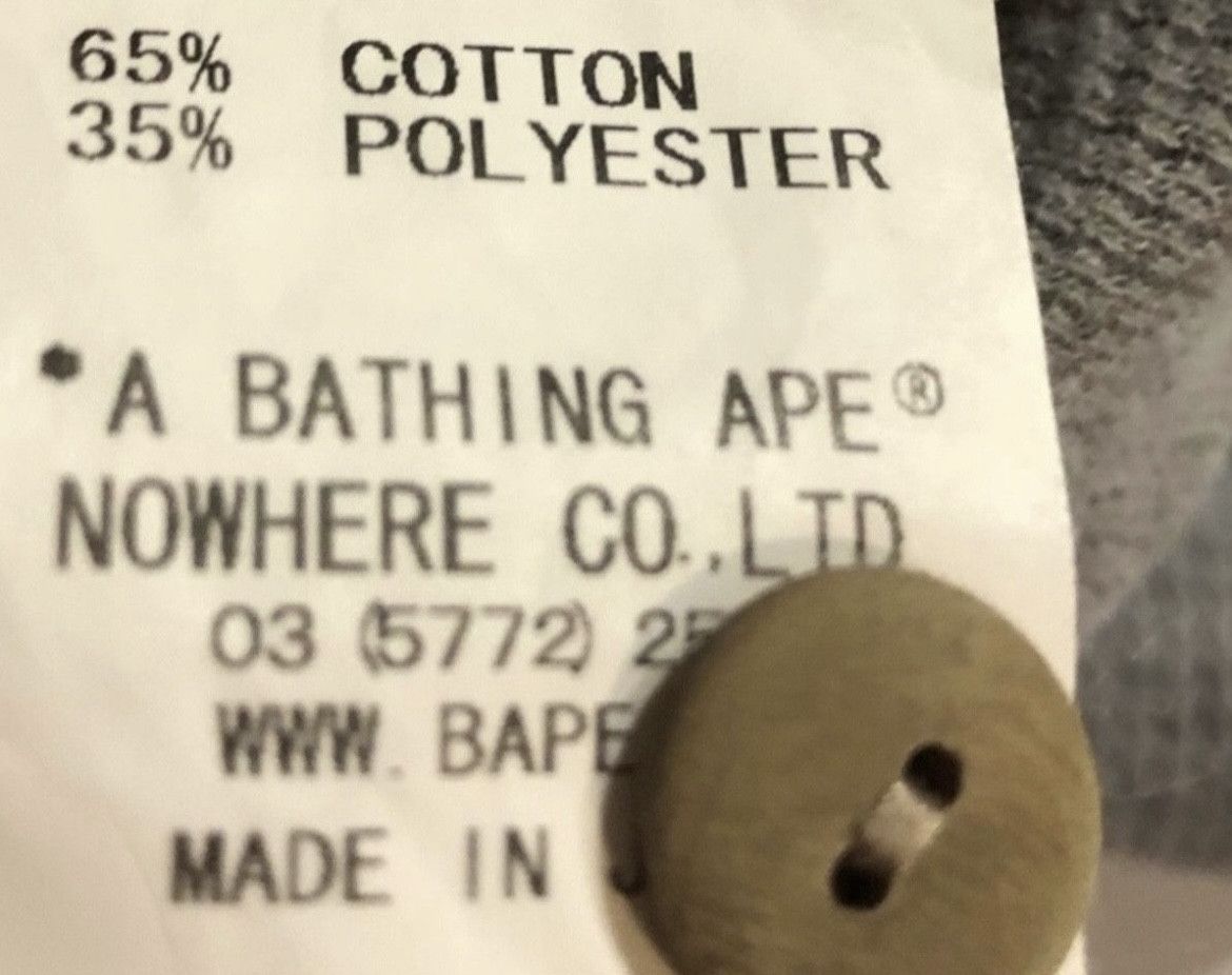 Bape Bape logo tee shirt Size US L / EU 52-54 / 3 - 4 Thumbnail