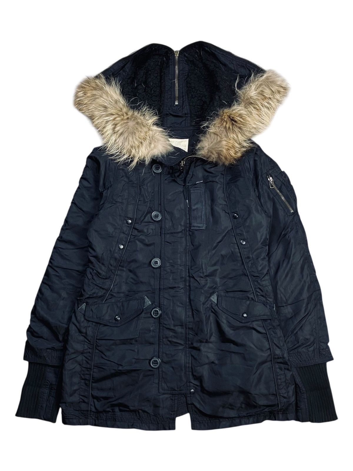 Goa Fur Hoodie | Grailed 00s archive goa long sleeve fur hoodie