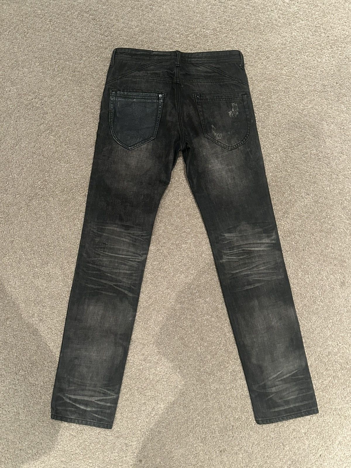 Roen Roen semantic design cheetah jeans japanese brand Size US 30 / EU 46 - 2 Thumbnail