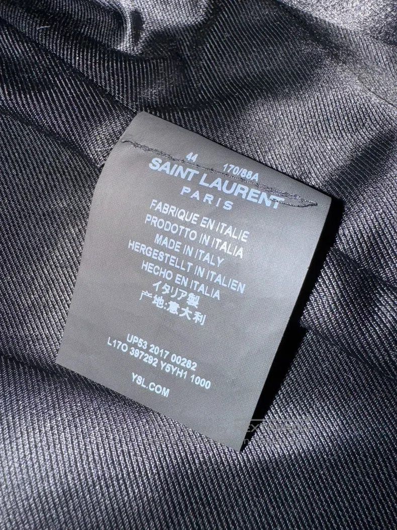 Saint Laurent Paris Saint Laurent Paris Leather Jacket Size US S / EU 44-46 / 1 - 8 Thumbnail