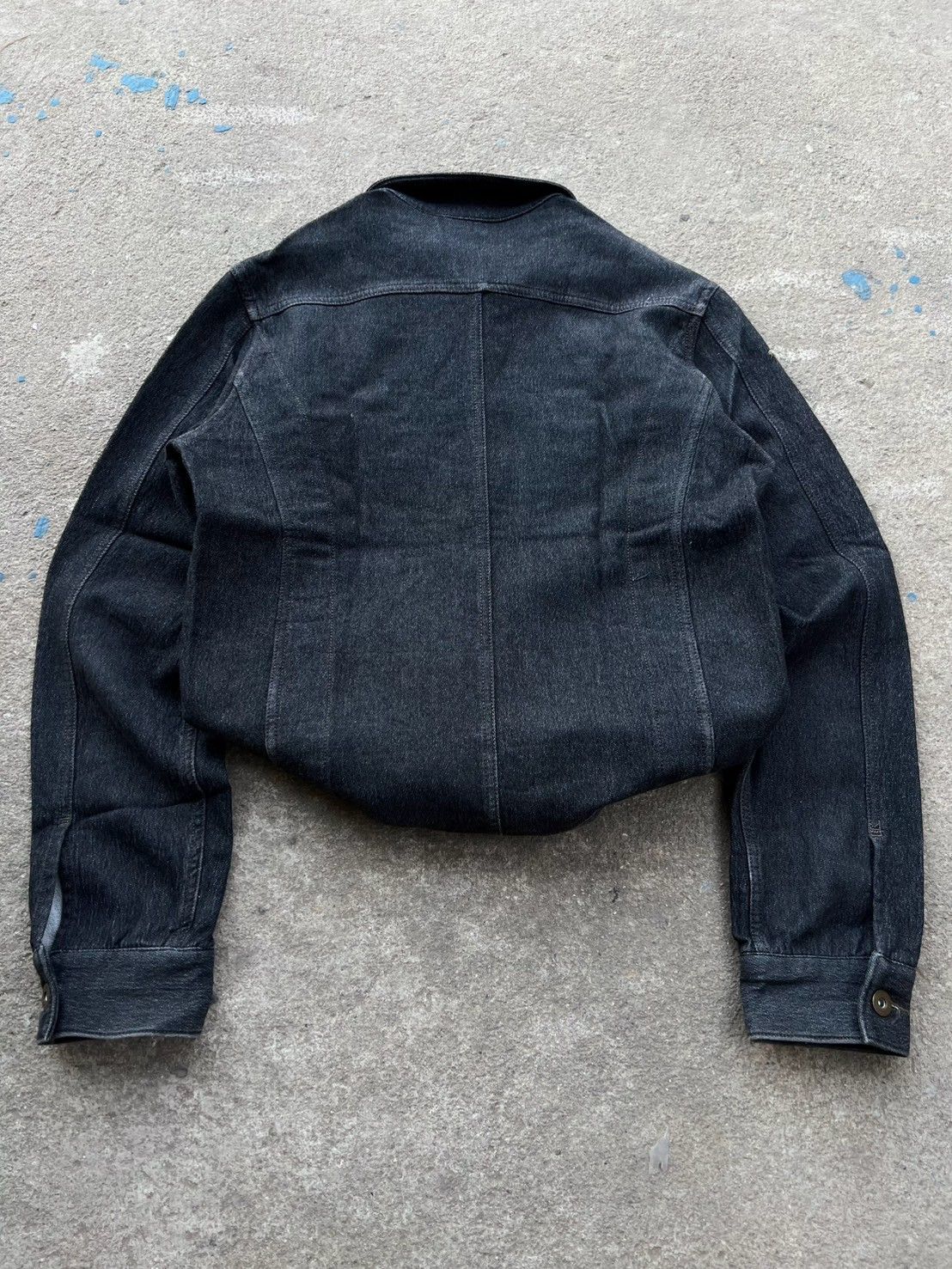 PPFM Rare* Vintage PPFM Sweat Denim Jacket Size US S / EU 44-46 / 1 - 2 Thumbnail