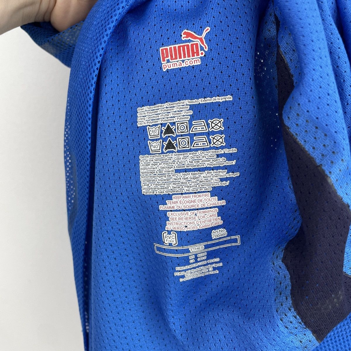 Puma TSG Hoffenheim Marvin Compper Authentic Jersey 2008/2009 Size US XXL / EU 58 / 5 - 16 Thumbnail