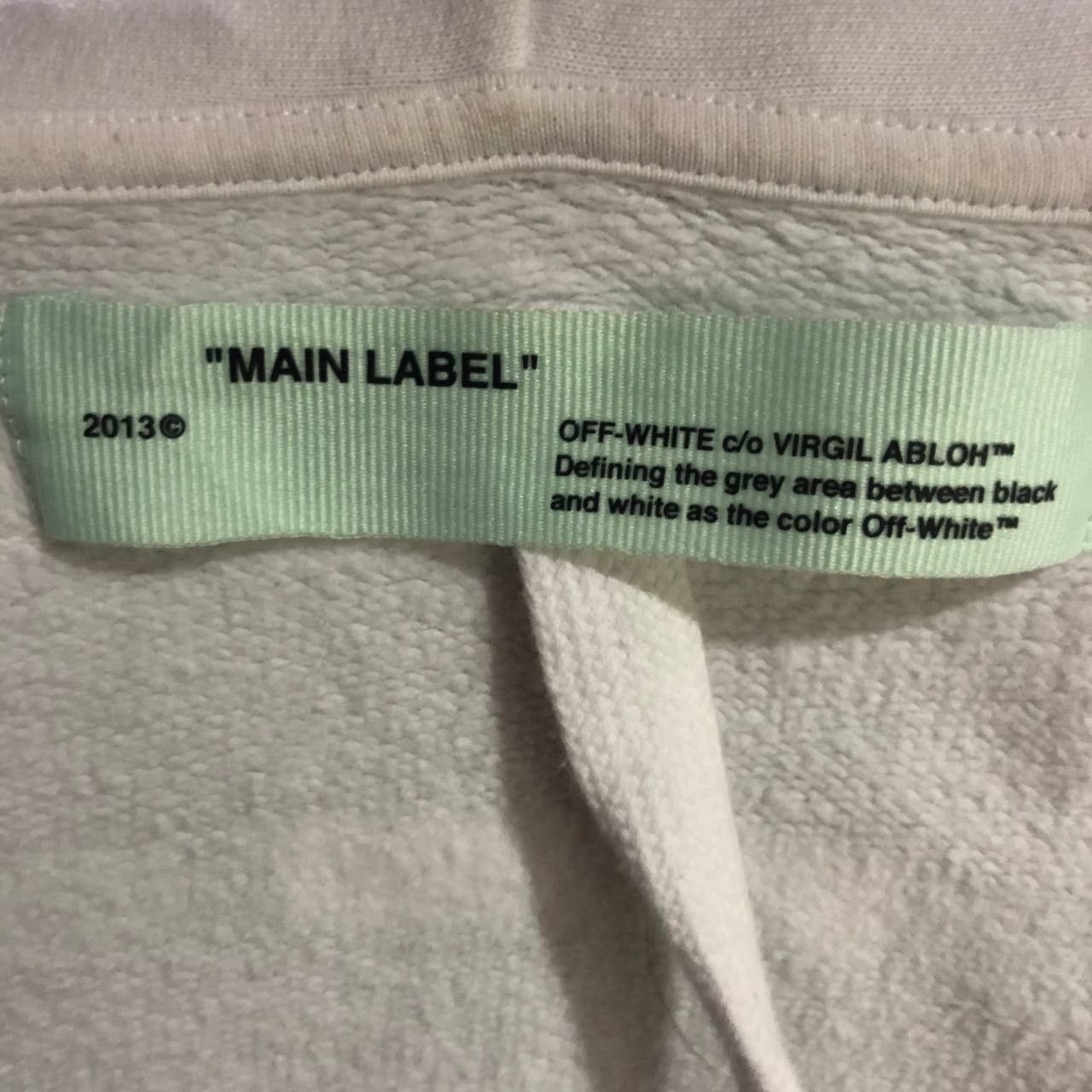 Off-White × SSENSE Off-White x SSENSE exclusive pull over hoodie Size US M / EU 48-50 / 2 - 12 Thumbnail