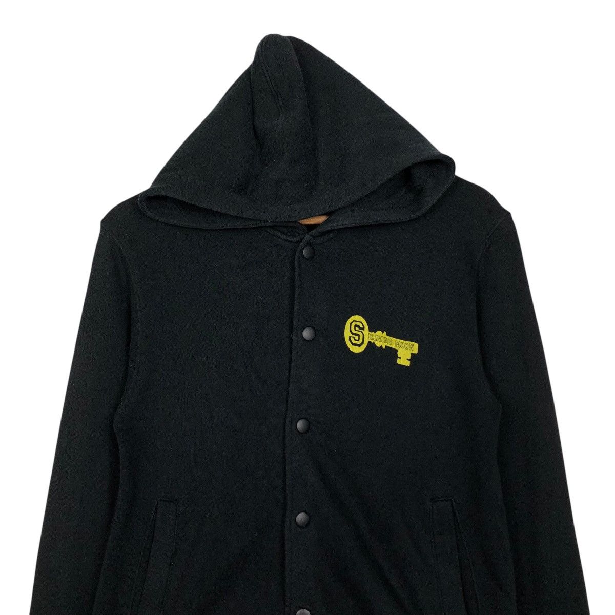 Japanese Brand Superfly Owl “Live Force” Keyhole Graphic Hoodie – Black Size US S / EU 44-46 / 1 - 4 Thumbnail