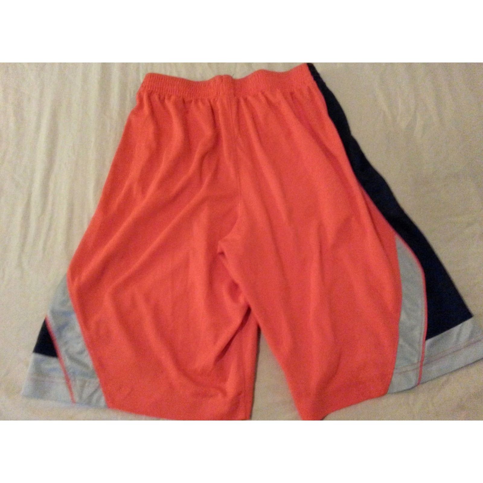 Nike Nike Shorts Orange Basketball Athletic Mens S Small Size US 29 - 2 Thumbnail