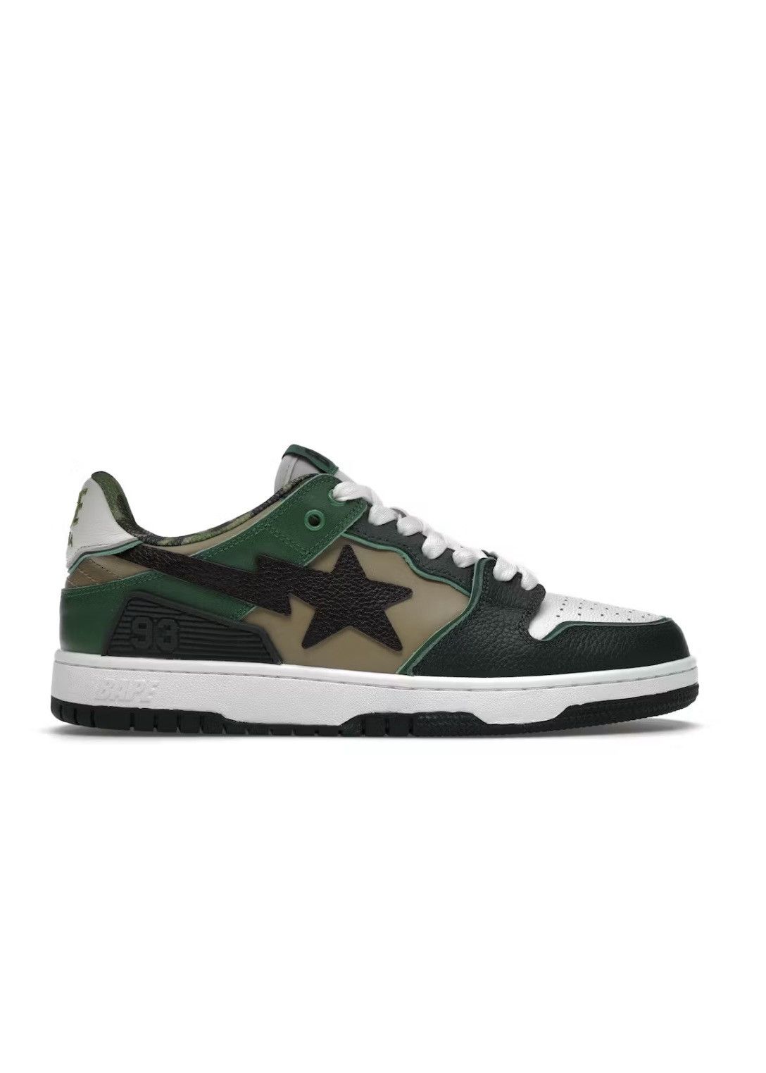 Bape A Bathing Ape Bape SK8 Sta ABC Camo Green (2022) Size US 8 / EU 41 - 1 Thumbnail