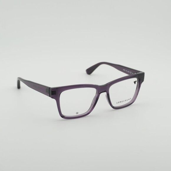 Longchamp Longchamp LO2737 501 Eyeglasses Transparent Plum 52mm Frame Size ONE SIZE - 1 Thumbnail