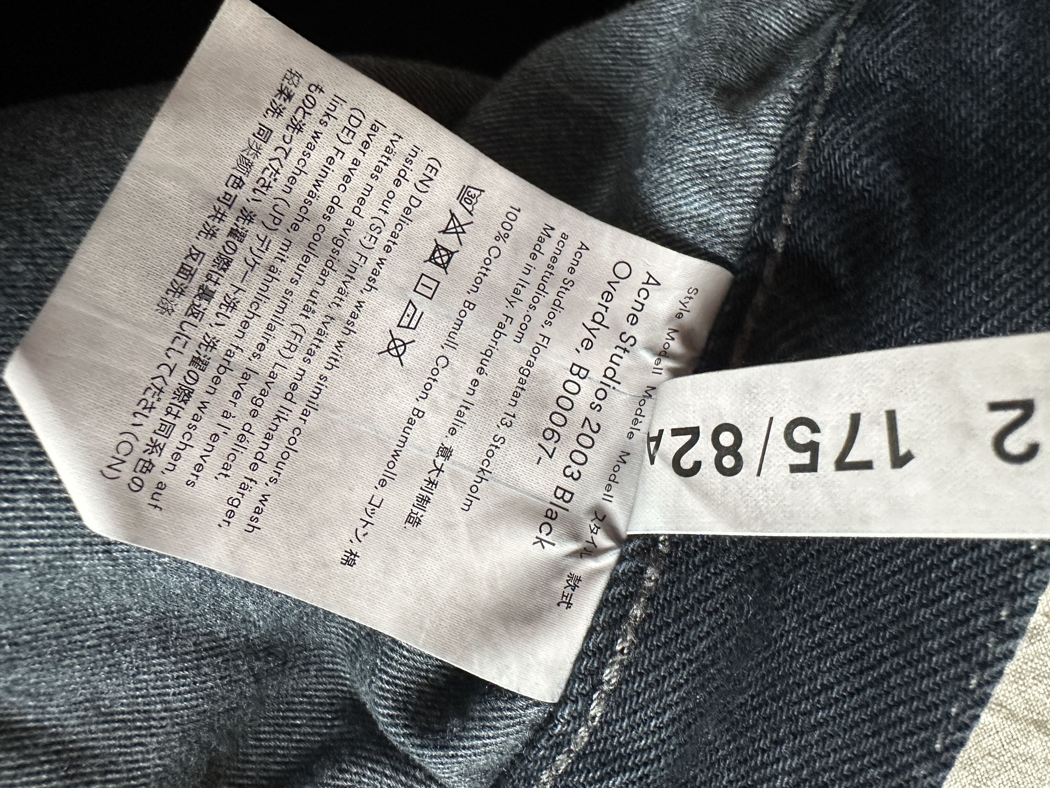Acne Studios Acne Studios Straight Leg 2003 Jeans Size US 30 / EU 46 - 5 Thumbnail