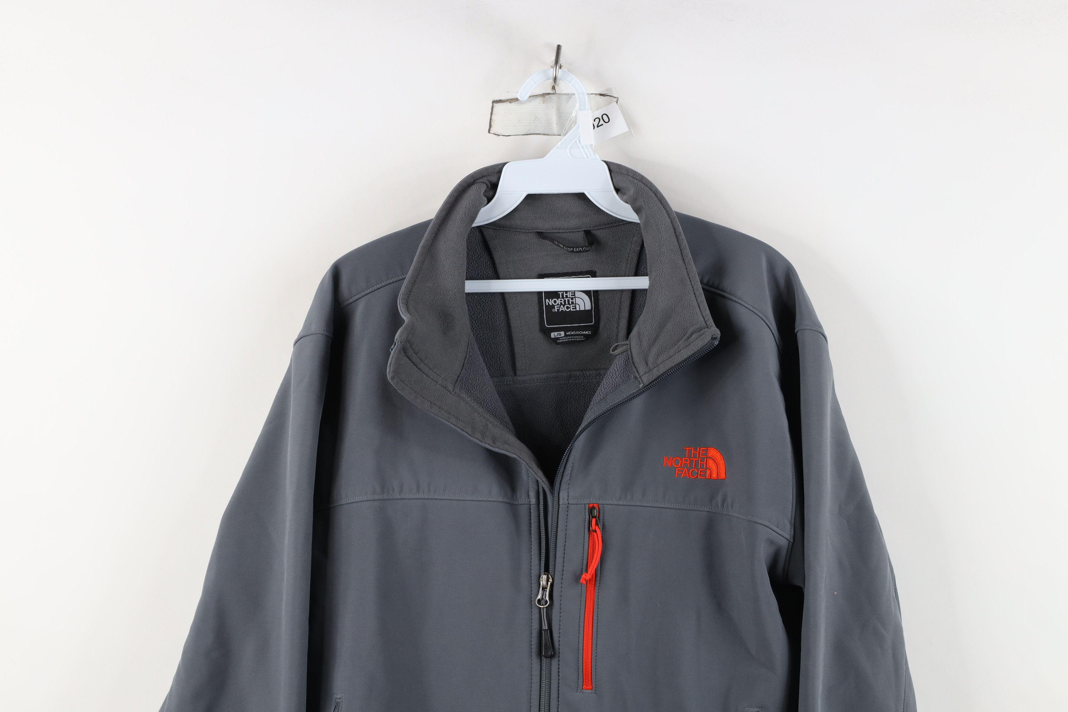 The North Face The North Face Spell Out Fleece Lined Soft Shell Jacket Size US L / EU 52-54 / 3 - 2 Thumbnail