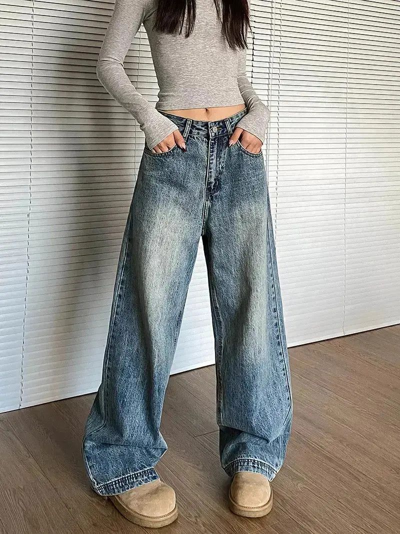 Japanese Brand Retro washed gradient jeans Size US 30 / EU 46 - 2 Thumbnail