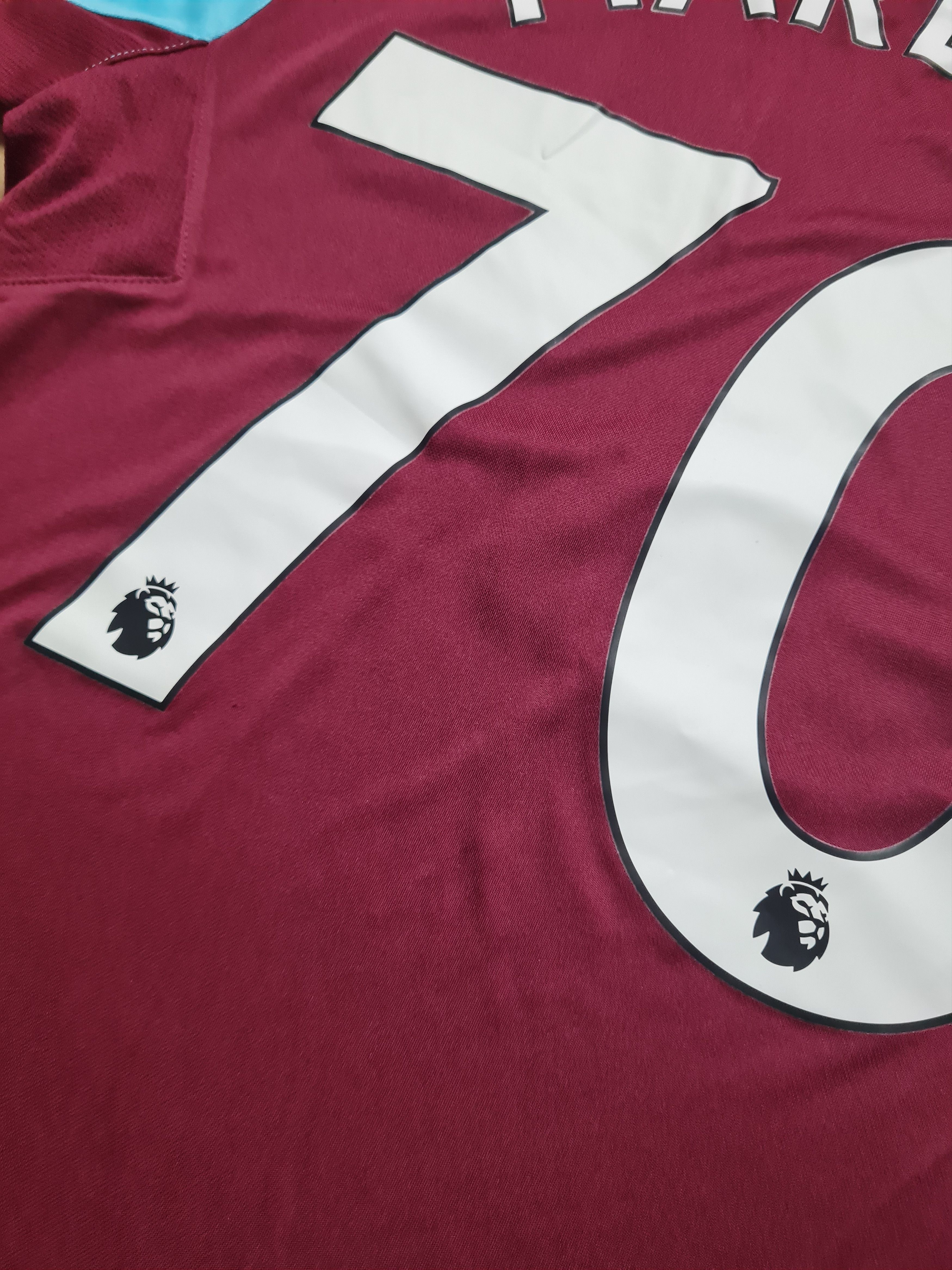 Umbro WEST HAM UNITED 2017-18 shirt trikot maglia camiseta #70 Size US S / EU 44-46 / 1 - 17 Thumbnail