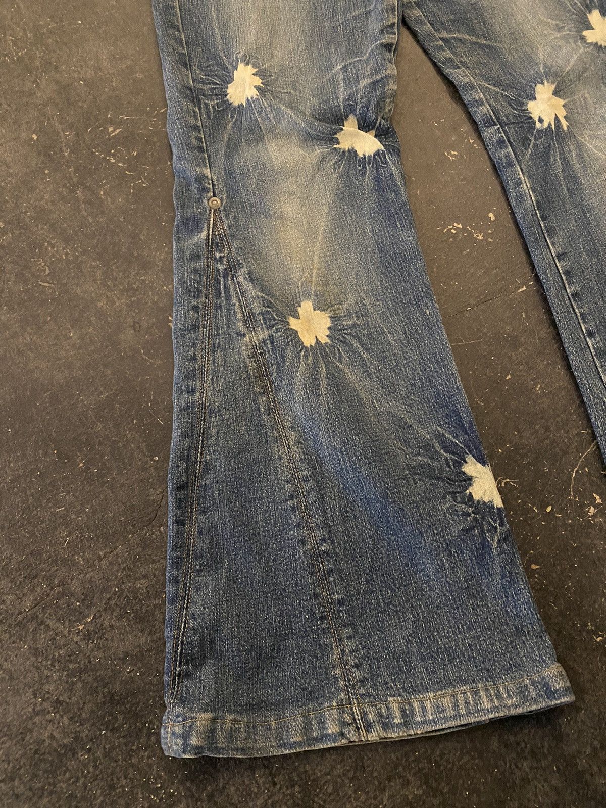 Hysteric Glamour × If Six Was Nine × Japanese Brand Y2k Oo-La-La Beauty beast style bootcut jeans Size US 28 / EU 44 - 4 Thumbnail