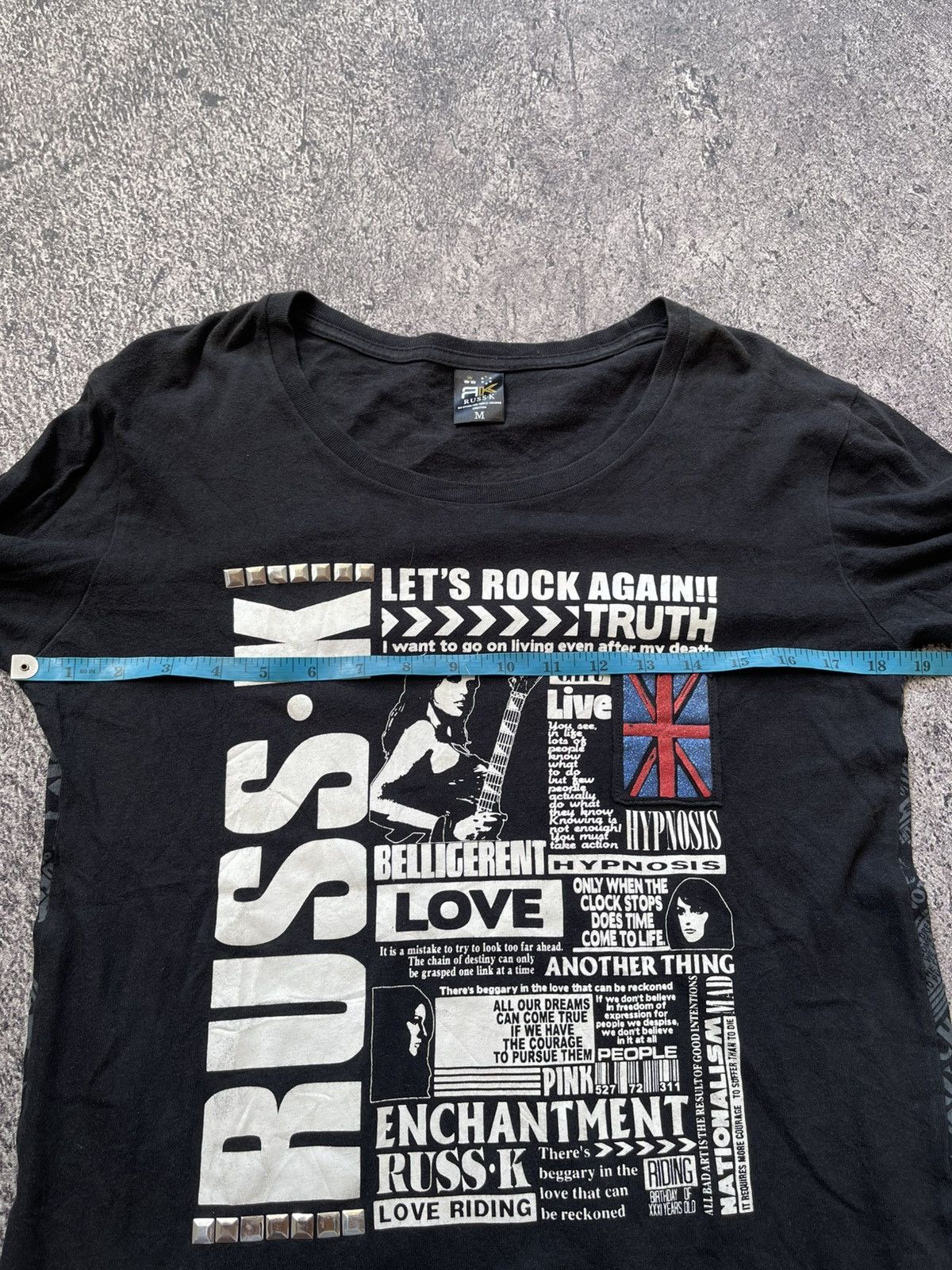 Japanese Brand Y2k Russ-k ifsixwasnine poem longsleeve Size US M / EU 48-50 / 2 - 9 Thumbnail
